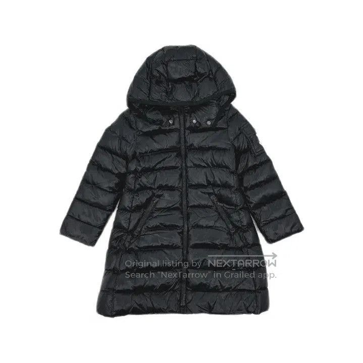 Moncler Moncler Kids MOKA Logo Hooded Long Down Jacket. Size US XXL / EU 58 / 5 - 2 Thumbnail