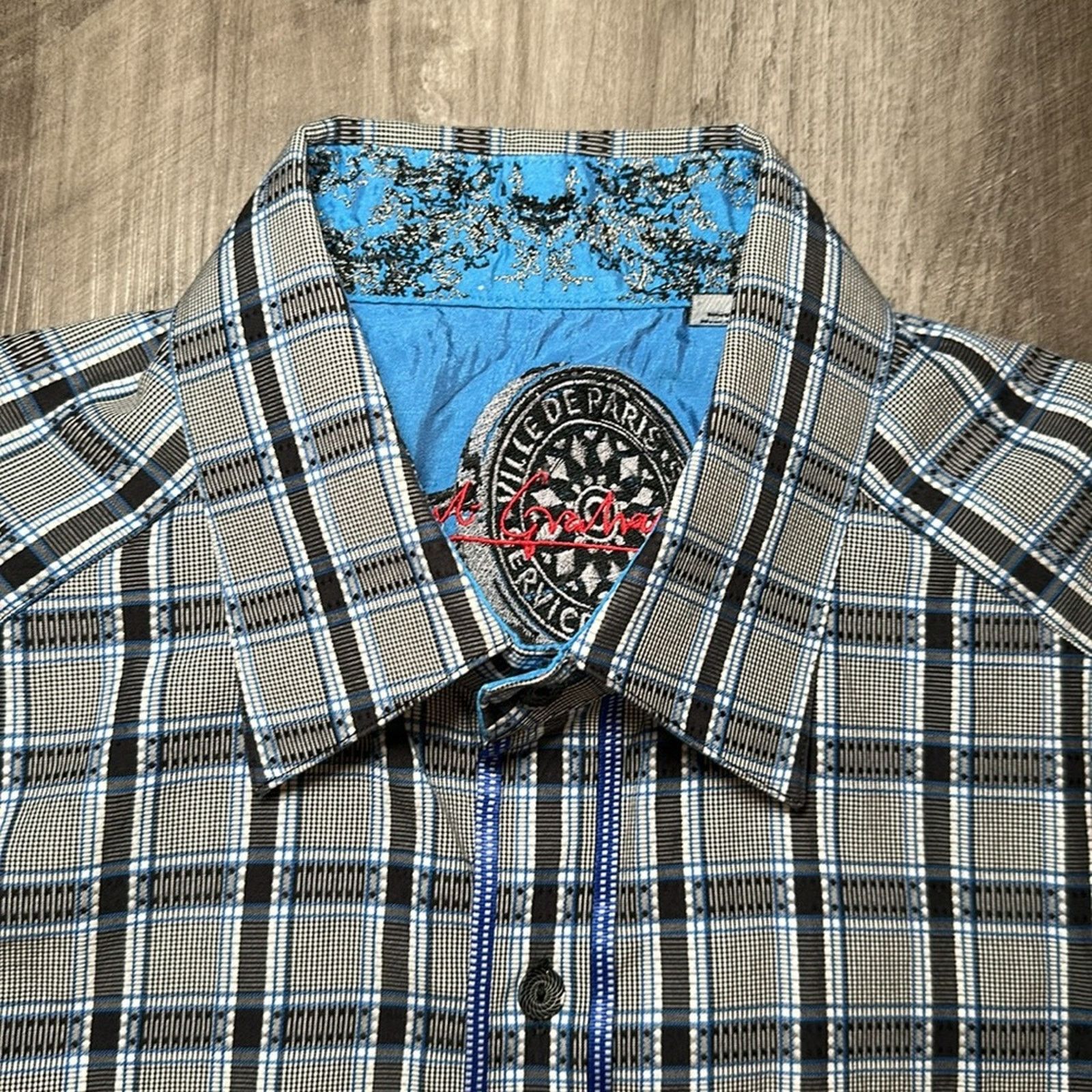 Robert Graham Robert Graham Long Sleeve Button Down - Large Size US L / EU 52-54 / 3 - 6 Thumbnail