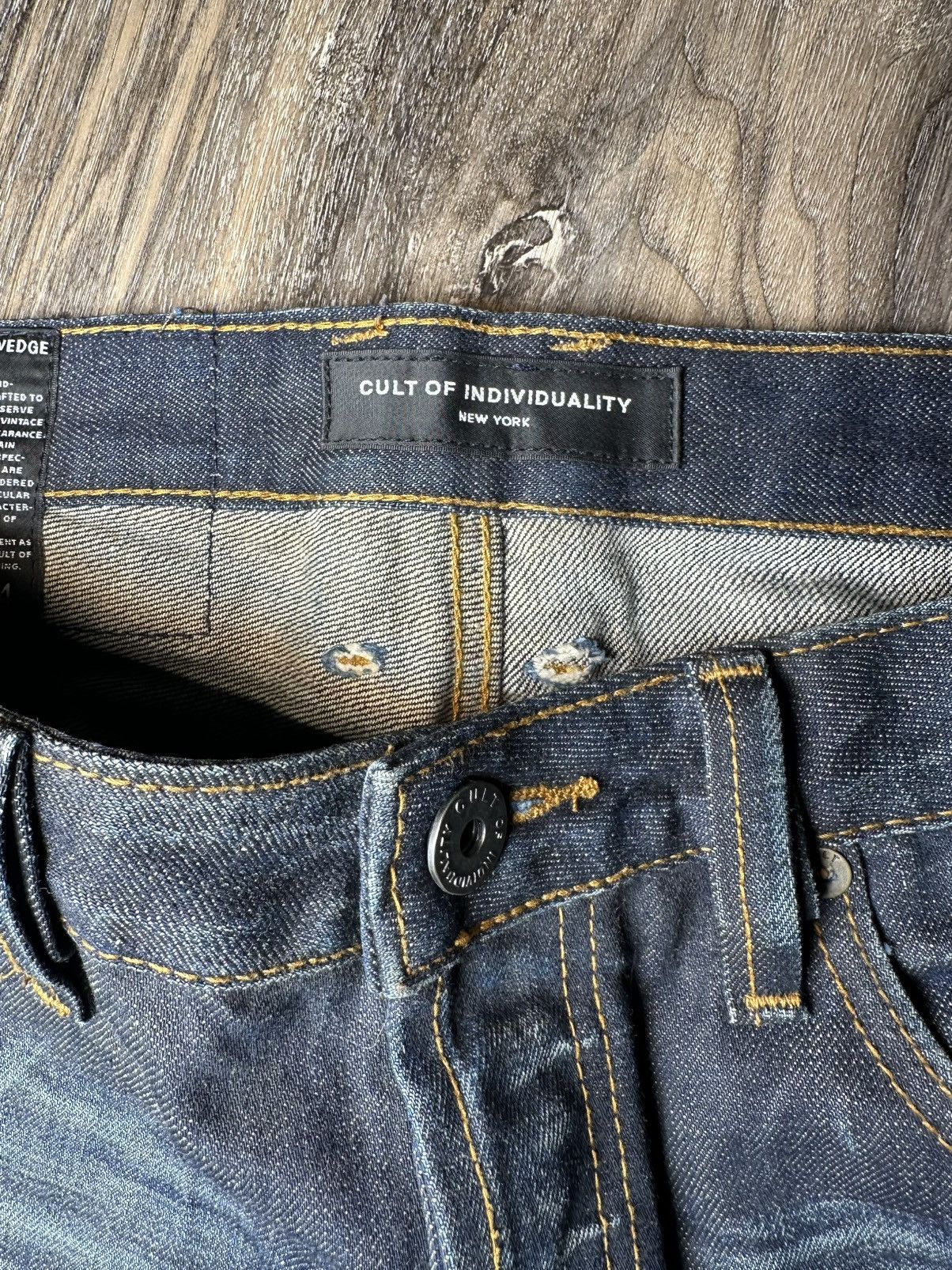 Cult Of Individuality × Japanese Brand CULT OF INDIVIDUALITY men’s jeans Size US 32 / EU 48 - 5 Thumbnail