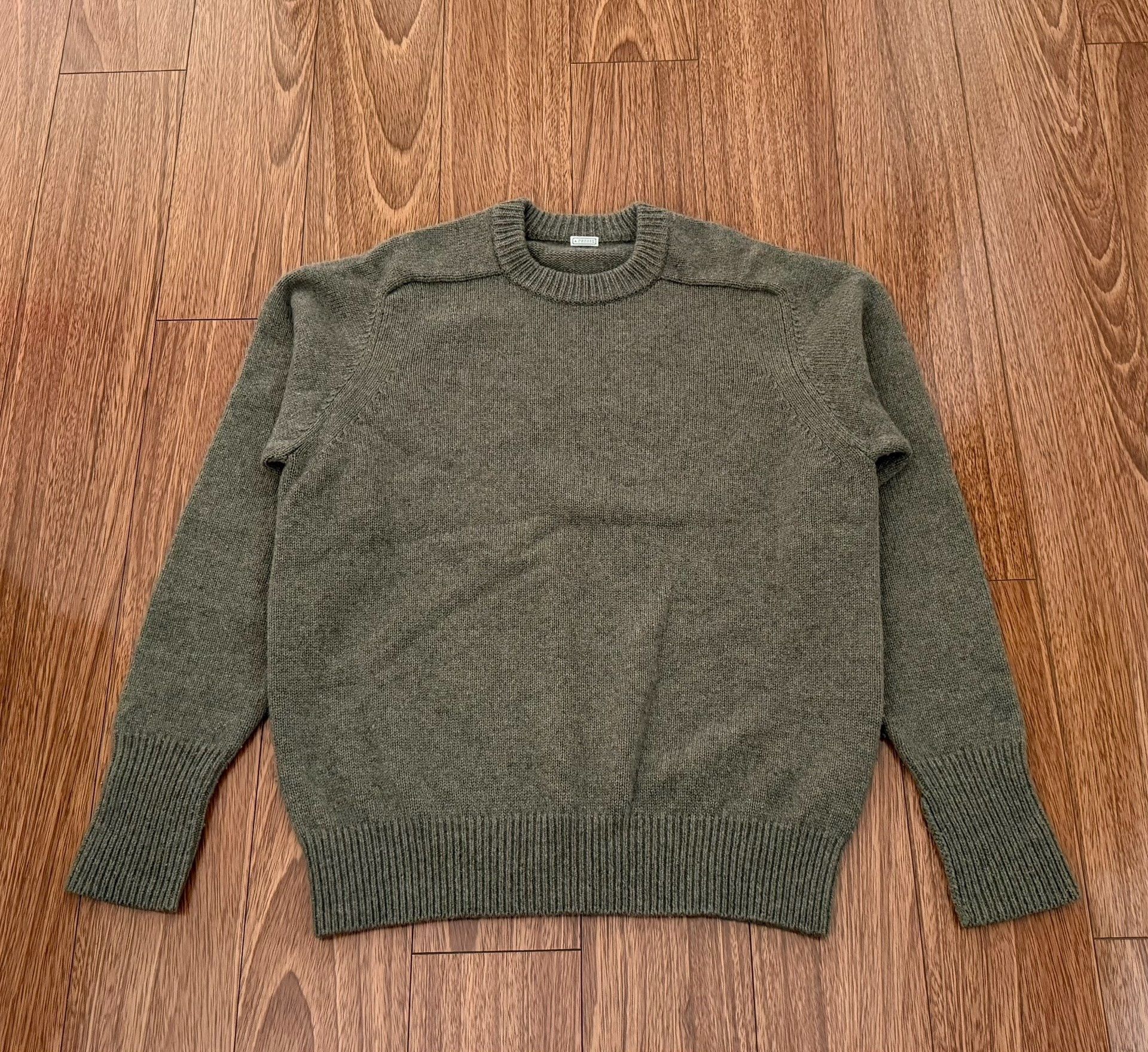 A.PRESSE A.PRESSE Pure Wool Round Neck Pullover Size US M / EU 48-50 / 2 - 1 Thumbnail