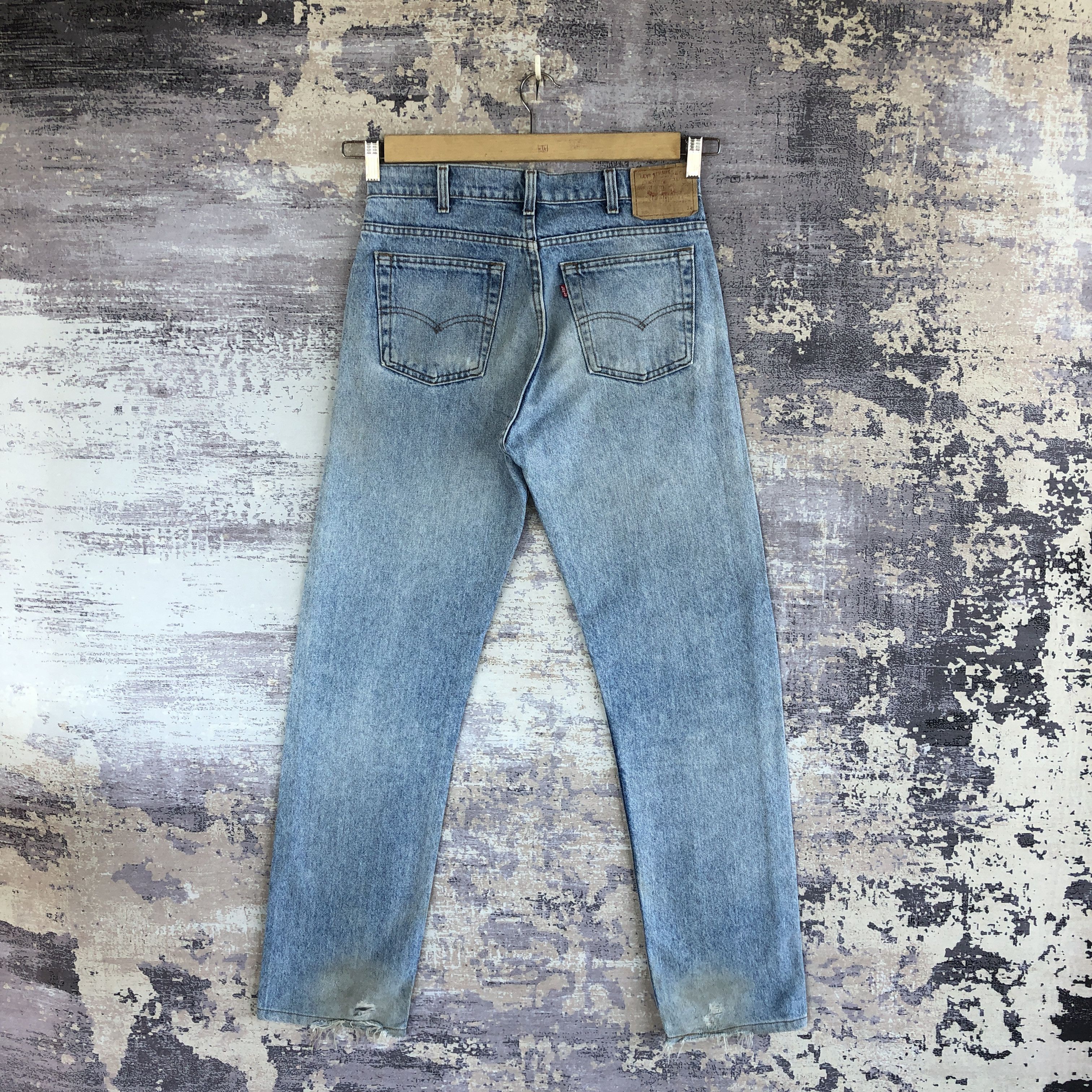 Levi's Vintage Levis 505 Faded Jeans Rusty Levi's Stone Wash Denim Size US 30 / EU 46 - 2 Thumbnail