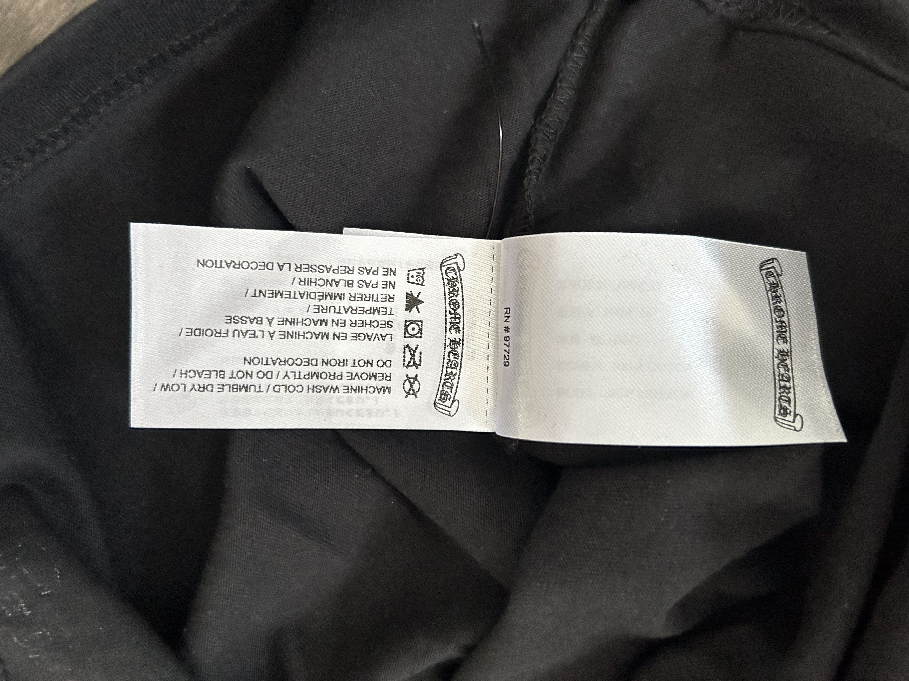 Chrome Hearts Chrome Hearts Neck Logo SS Pocket Crewneck Tee Size US M / EU 48-50 / 2 - 4 Thumbnail