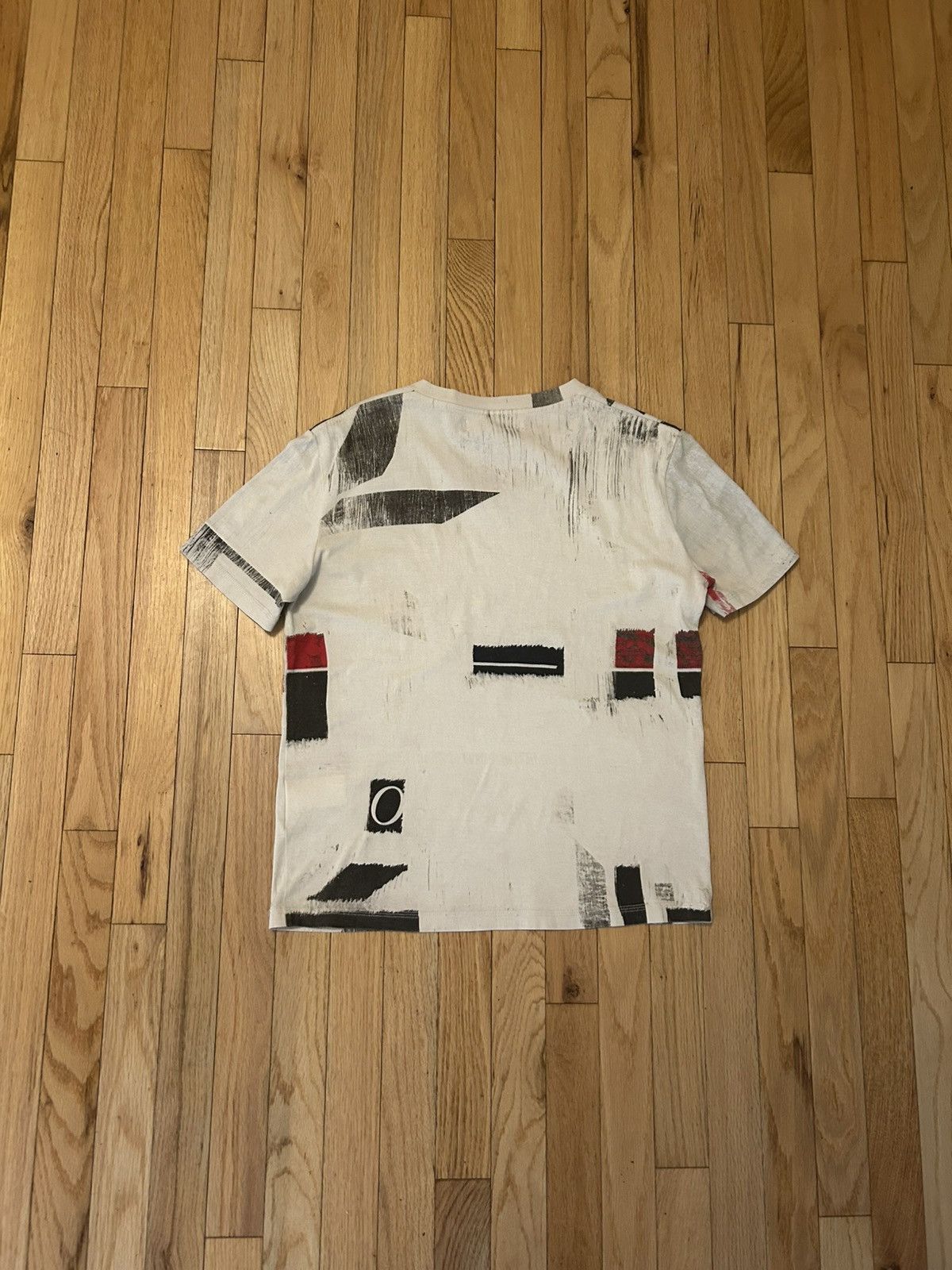 Raf Simons Raf Simons Rare Abstract Print Tee Size US XS / EU 42 / 0 - 4 Thumbnail