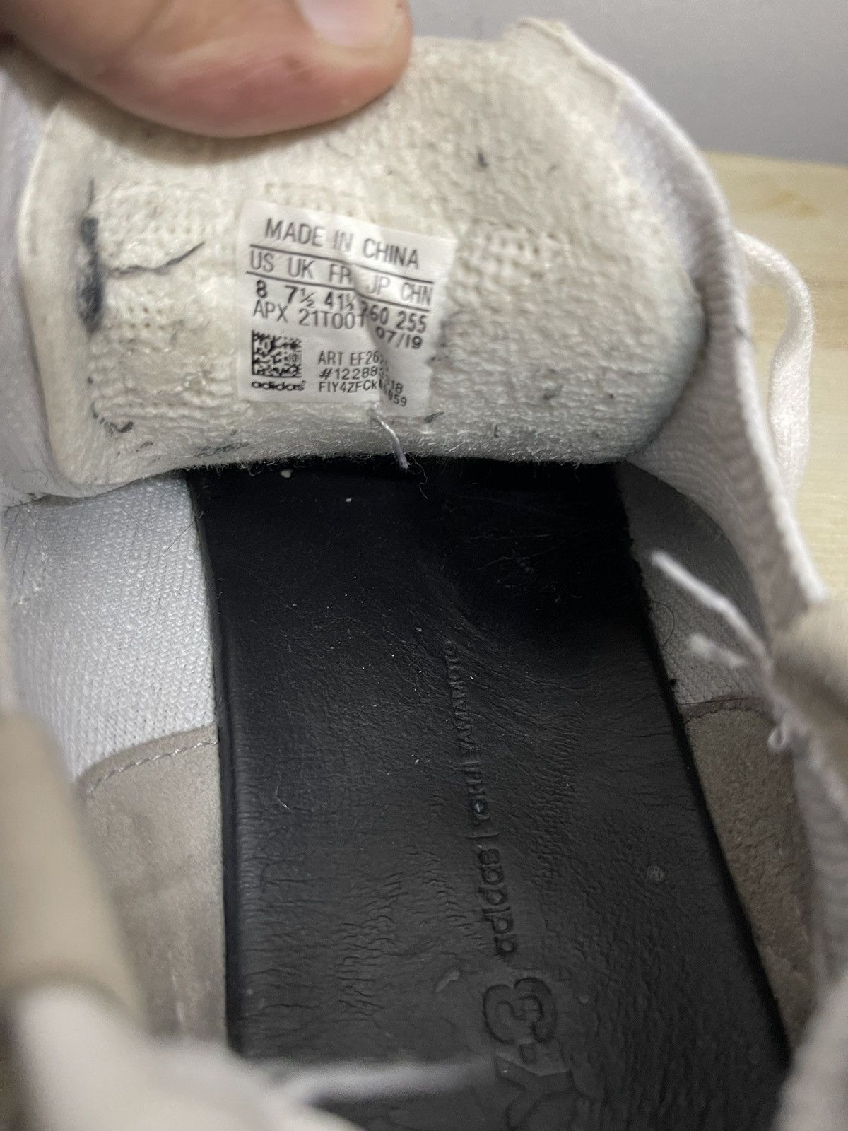 Yohji Yamamoto Y-3 Yohji Yamamoto Adidas Sneakers 7.5 Size US 7.5 / EU 40-41 - 7 Thumbnail