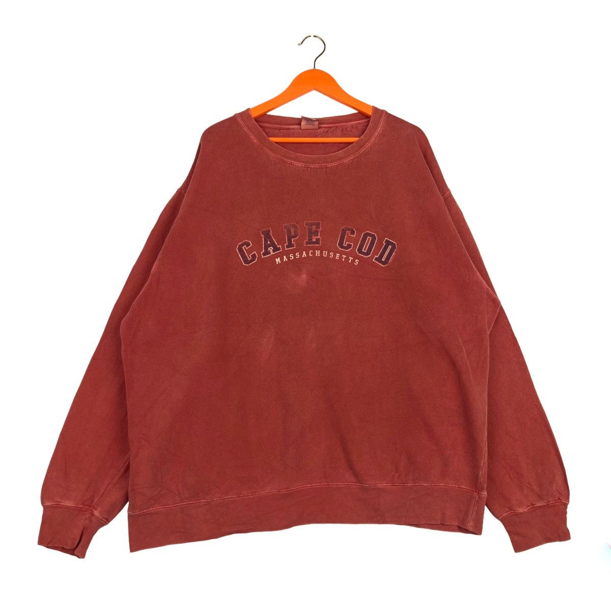 Vintage Vintage Cuffy’s Ocean Wash Graphic Crewneck Sweatshirt Pink Size XL / US 12-14 / IT 48-50 - 1 Thumbnail