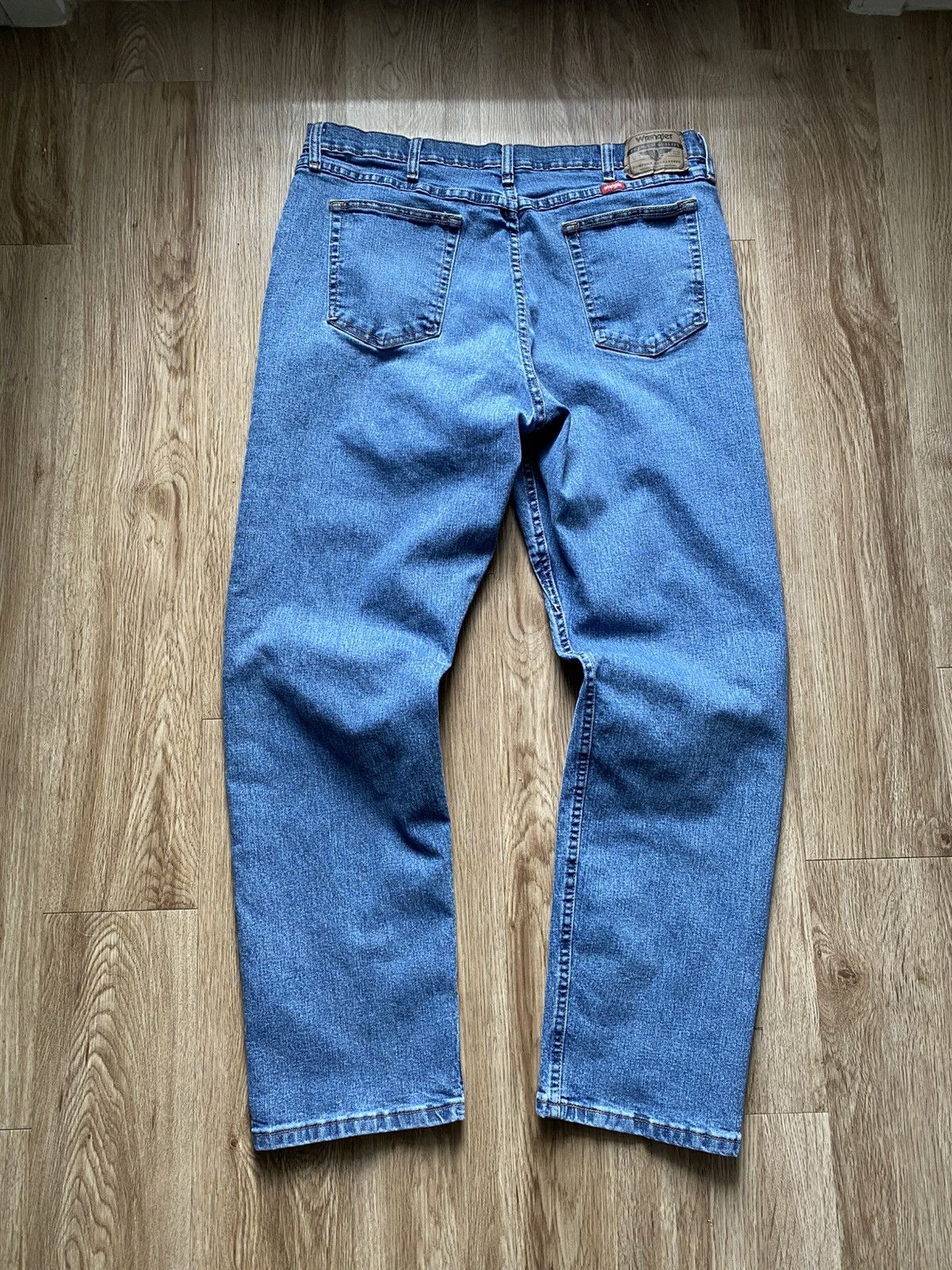 Wrangler VTG Y2K Wrangler Straight Leg Denim Jeans Size US 34 / EU 50 - 4 Thumbnail