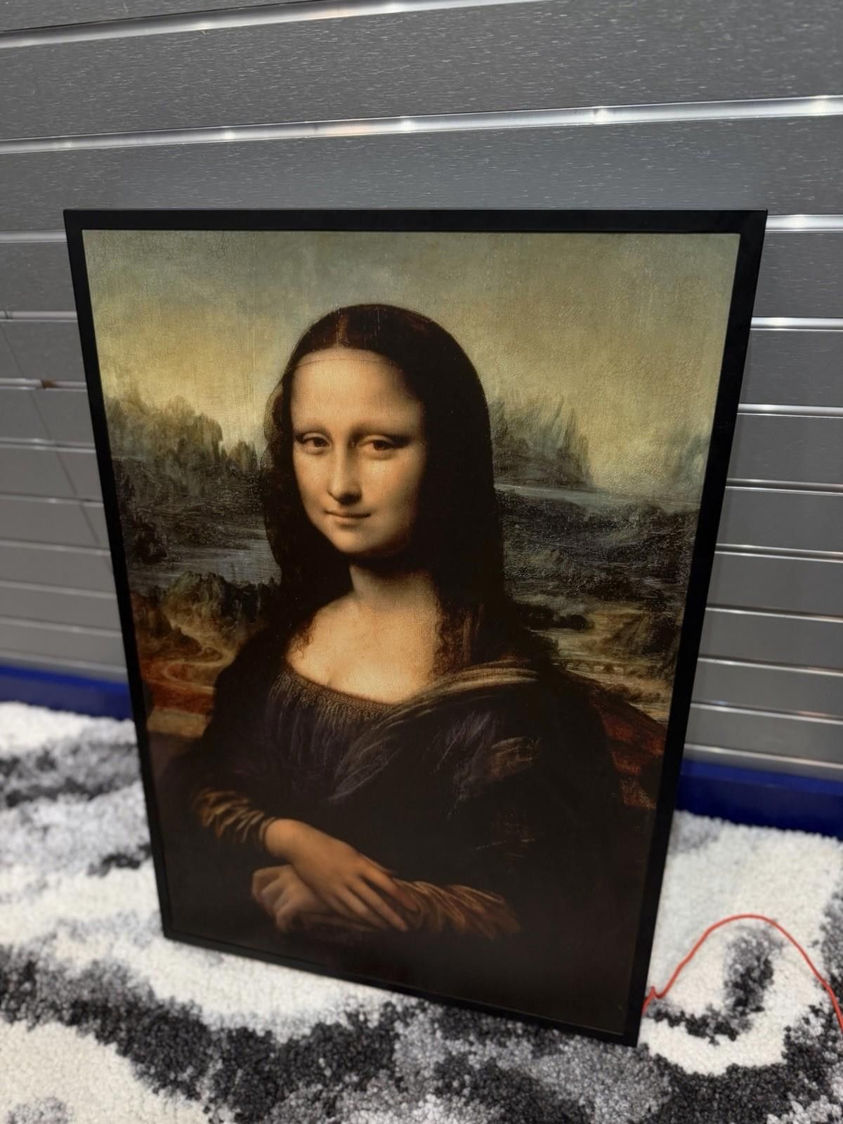 IKEA x Off-White Virgil Abloh 'Mona Lisa' Backlit Authentic