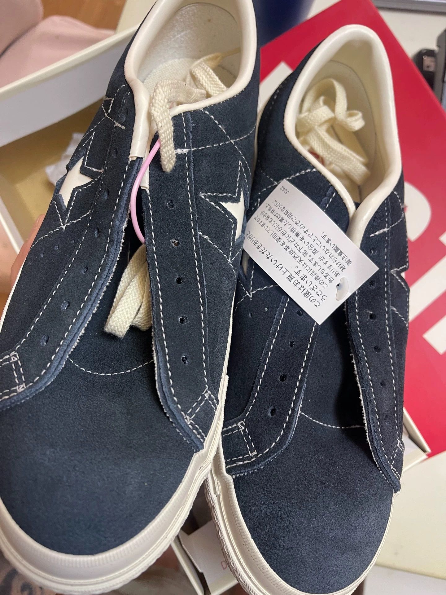 Converse CONVERSE ONE STAR J Navy 8 BNIB Size US 8 / EU 41 - 3 Thumbnail