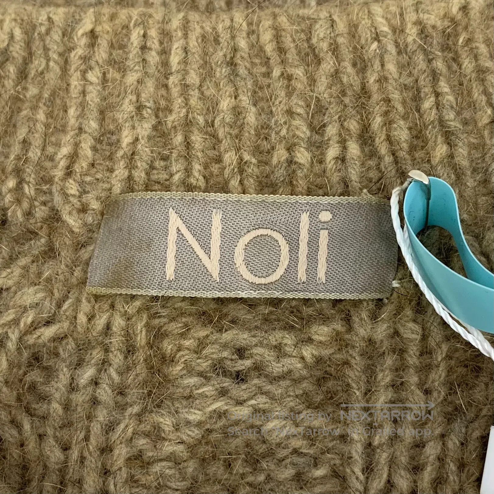 M+Rc Noir Noli Brown Knit Round Neck Long-Sleeve Sweater| Size US S / EU 44-46 / 1 - 5 Thumbnail