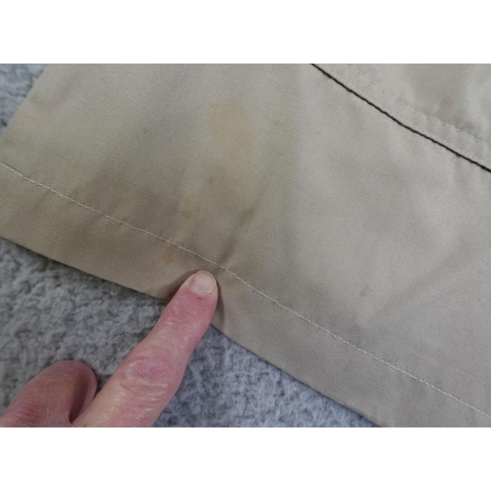 Vintage Misty Harbor Coat Womens Medium Beige Car Coat Button Front Lined Pockets Misty Harbor Size M / US 6-8 / IT 42-44 - 6 Thumbnail