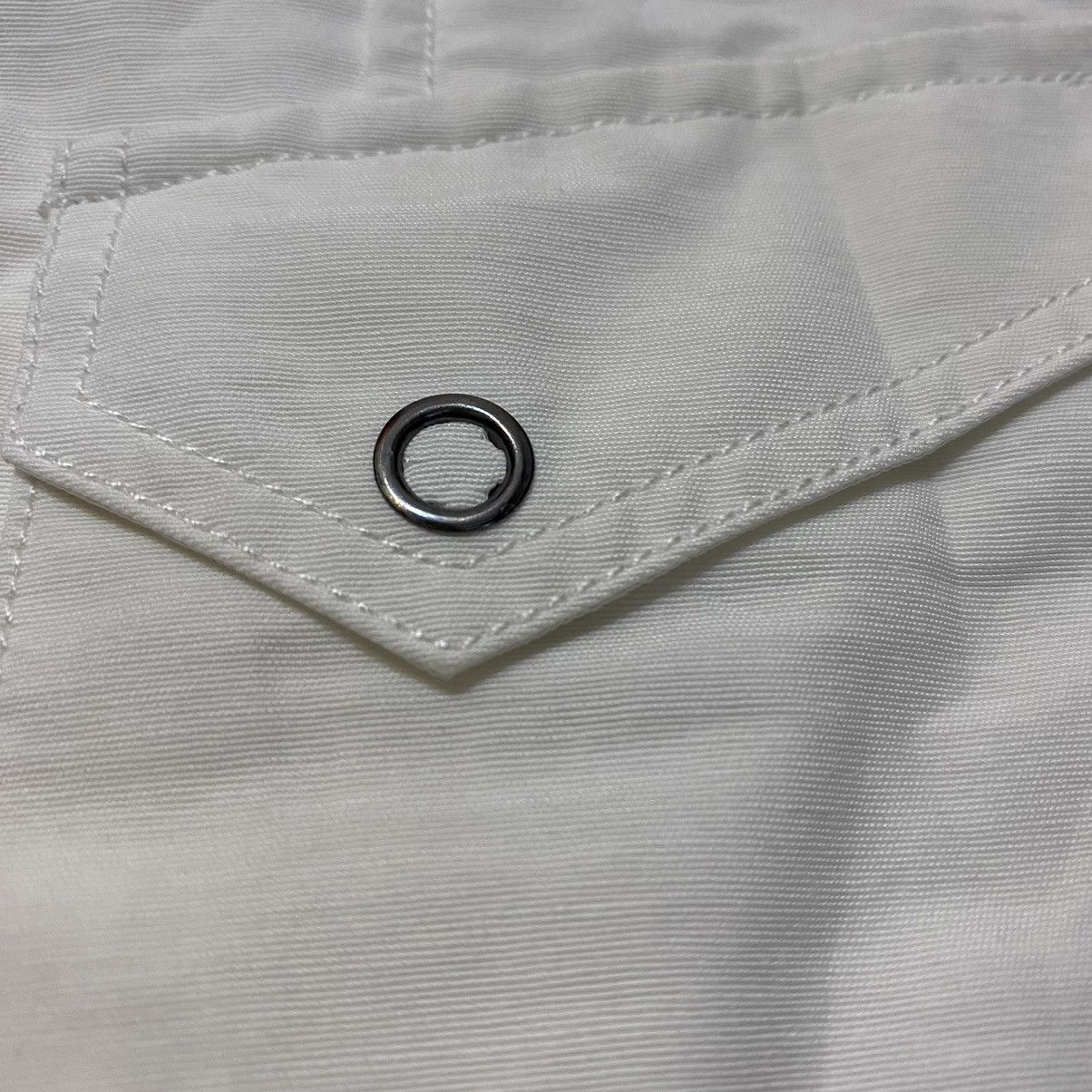 BUFFALO BOBS 2000s Buffalo Bobs - Double Layered Vkei Style White Shirt Size US M / EU 48-50 / 2 - 8 Thumbnail