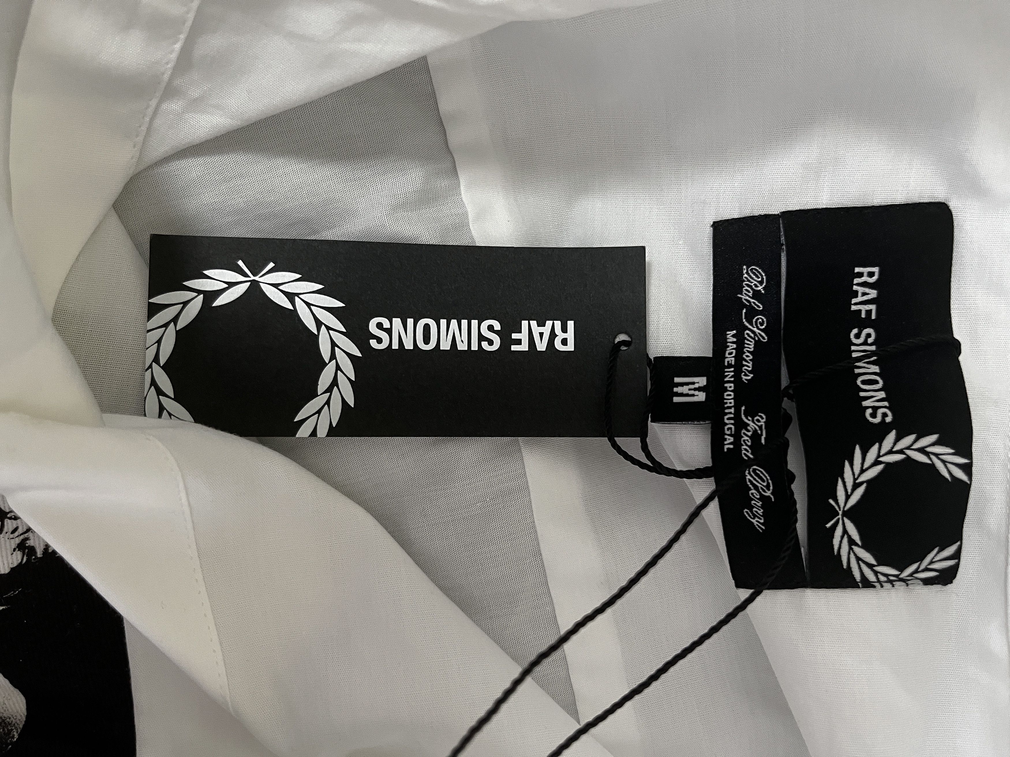 Fred Perry × Raf Simons Raf Simons Oversized Patched Shirt Size US M / EU 48-50 / 2 - 3 Thumbnail
