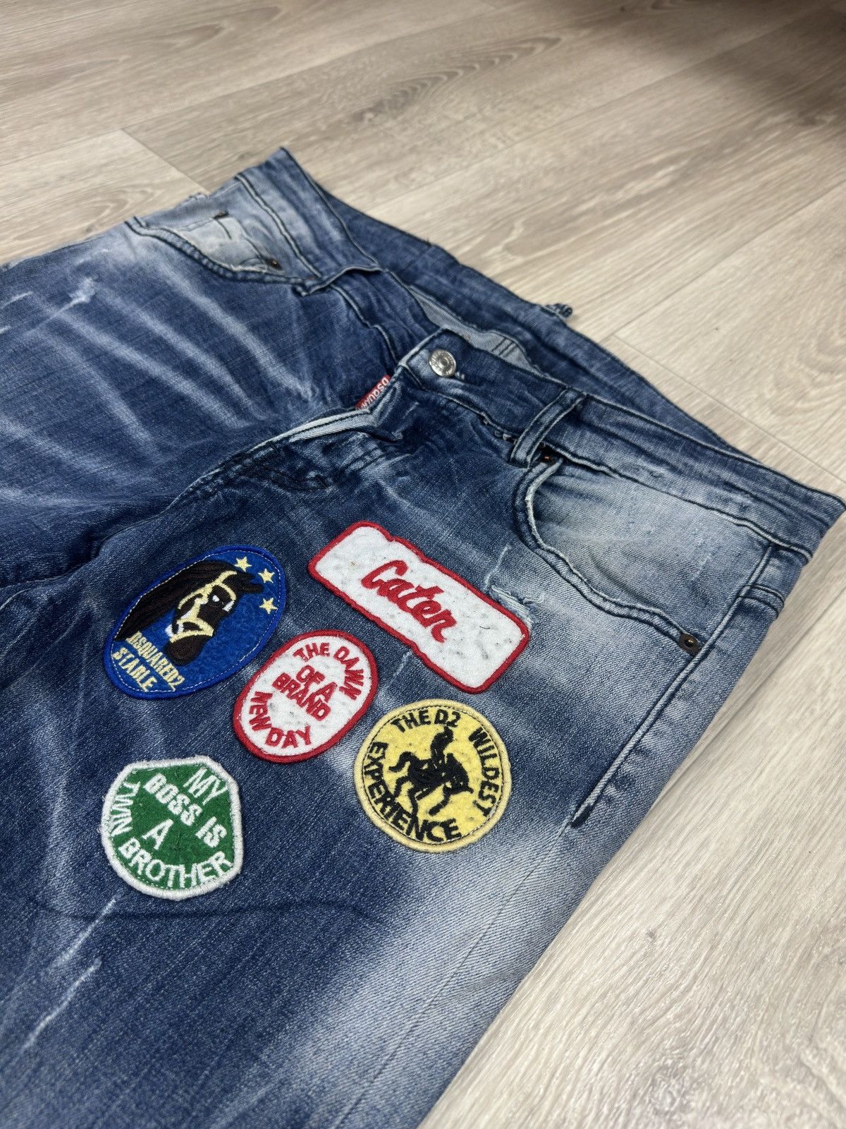 Dsquared2 Dsquared2 Vintage Mens Denim Jeans Size US 34 / EU 50 - 5 Thumbnail