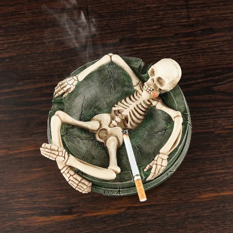 Other Skull Resin Ashtray Size ONE SIZE - 2 Thumbnail