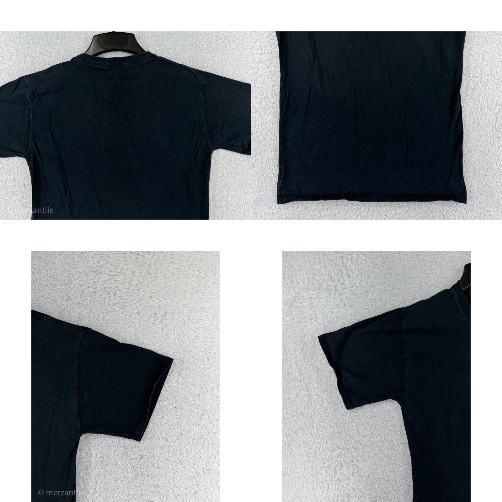 Champion Champion Shirt Mens Small Black Embroidered Logo Short Sleeve Crew Neck Cotton Size US S / EU 44-46 / 1 - 8 Thumbnail