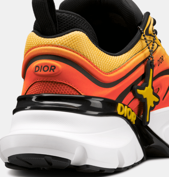 Dior o1w1db10426 3SN306 Low-Top Sneakers in Orange Size US 13 / EU 46 - 4 Thumbnail