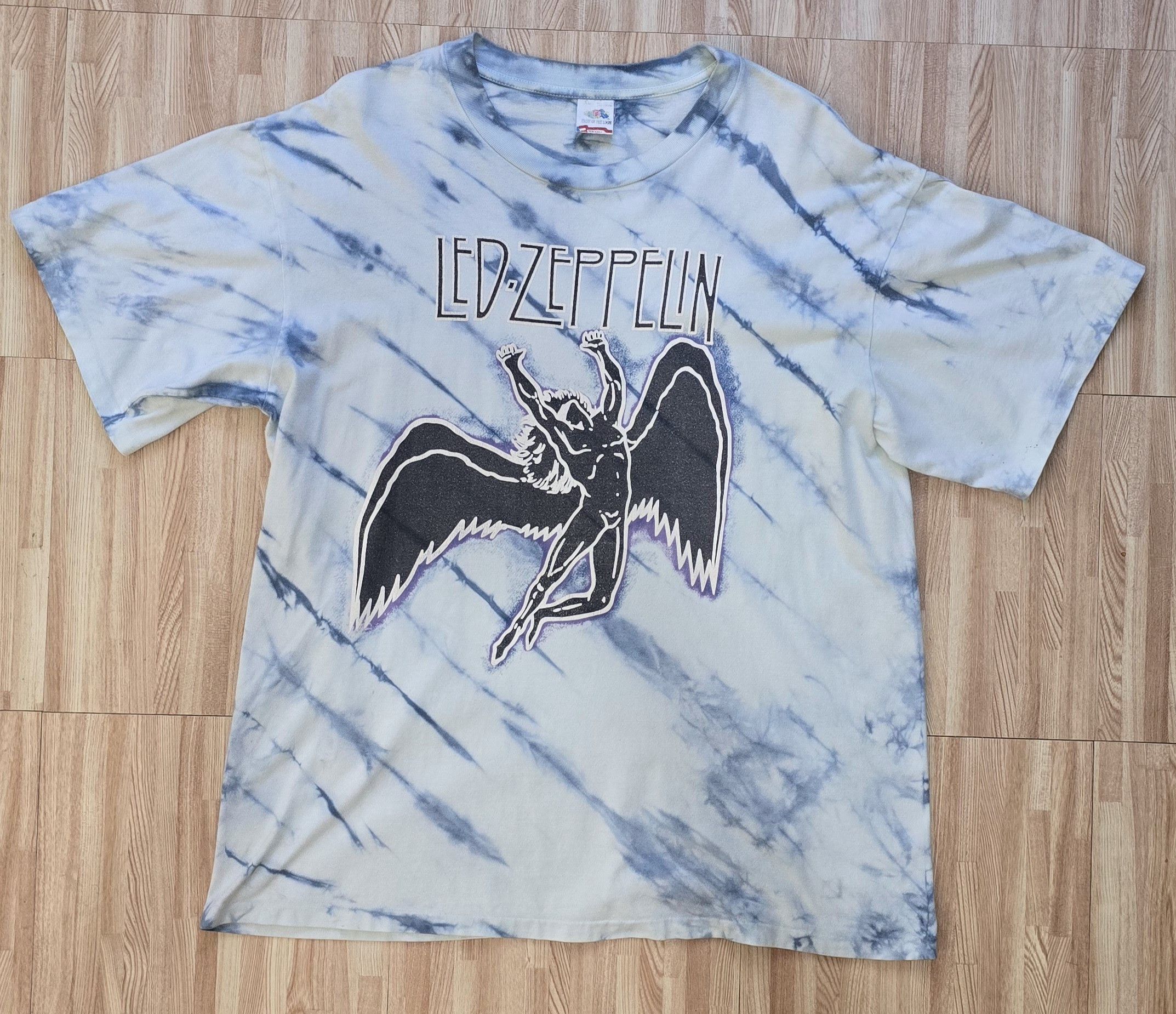 Band Tees × Fruit Of The Loom × Vintage Led Zeppelin Size US XL / EU 56 / 4 - 1 Thumbnail