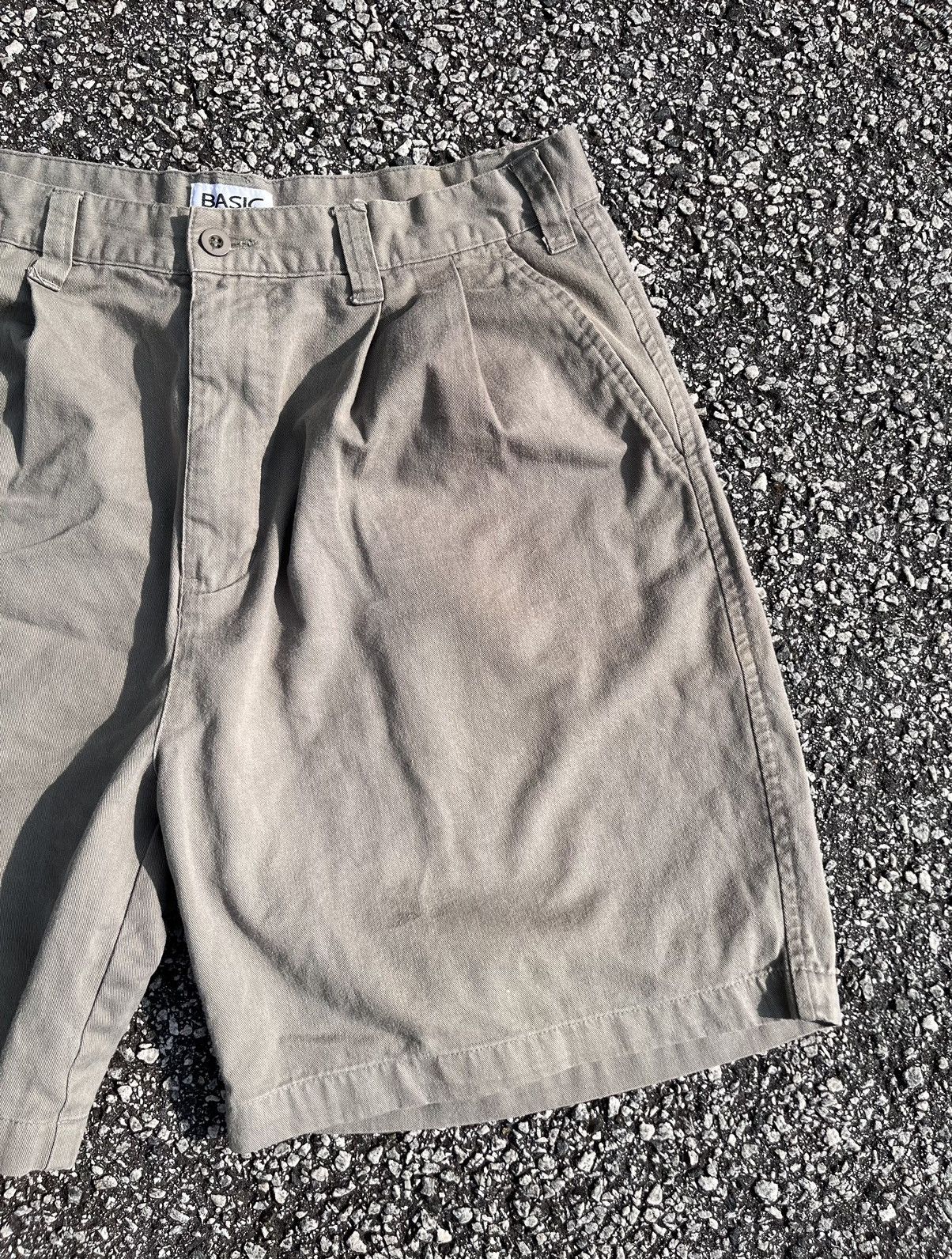 Basic Editions × Vintage Baggy Vintage Basic Edition Chino Shorts Size US 34 / EU 50 - 2 Thumbnail