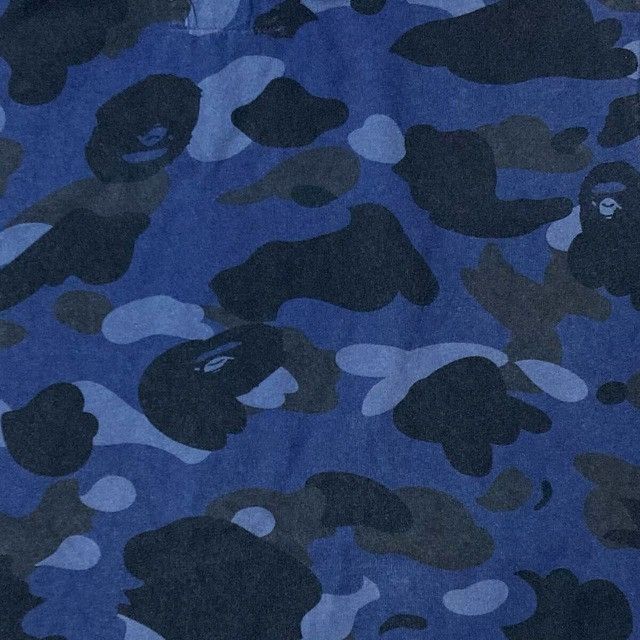 Bape BAPE × CHAMPION Zip Hoodie a bathing ape Blue Camo Size US S / EU 44-46 / 1 - 6 Thumbnail