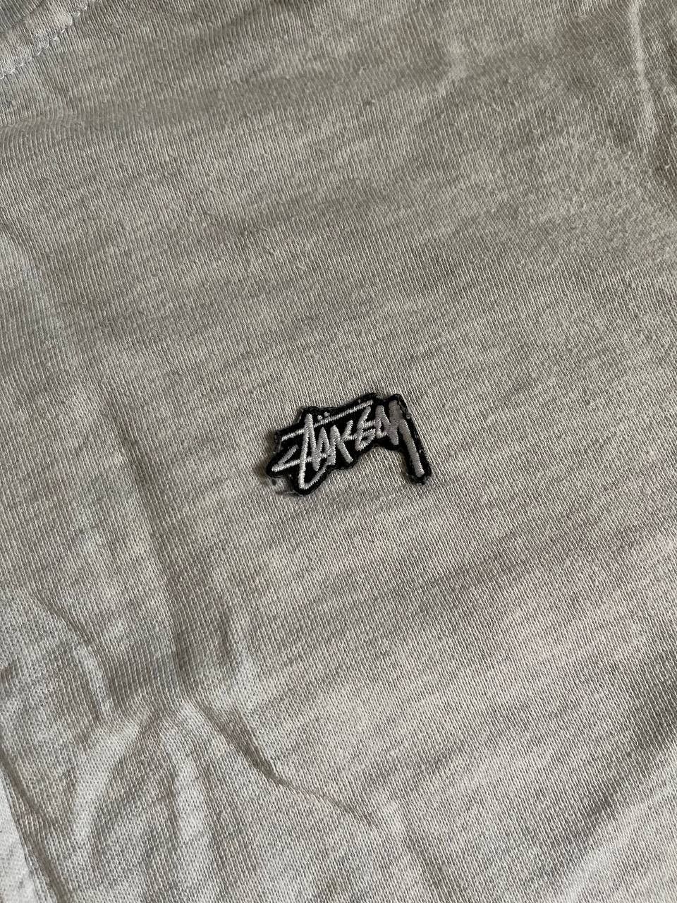 Stussy × Vintage Grey STUSSY Zip-Up Hoodie Sz S Size US S / EU 44-46 / 1 - 9 Thumbnail