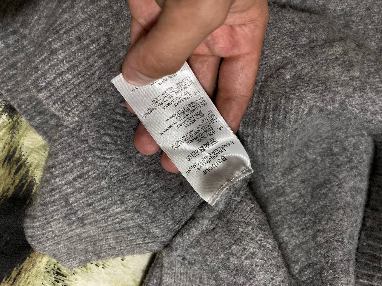 Barbour × Vintage Vintage Barbour Cable Knit Sweater Size US XS / EU 42 / 0 - 18 Thumbnail