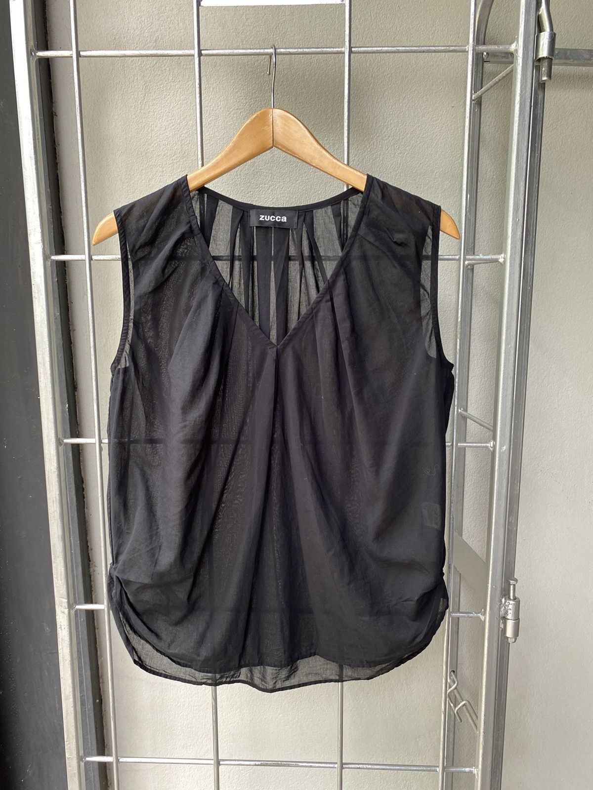 Zucca Zucca black blouse Size M / US 6-8 / IT 42-44 - 1 Thumbnail