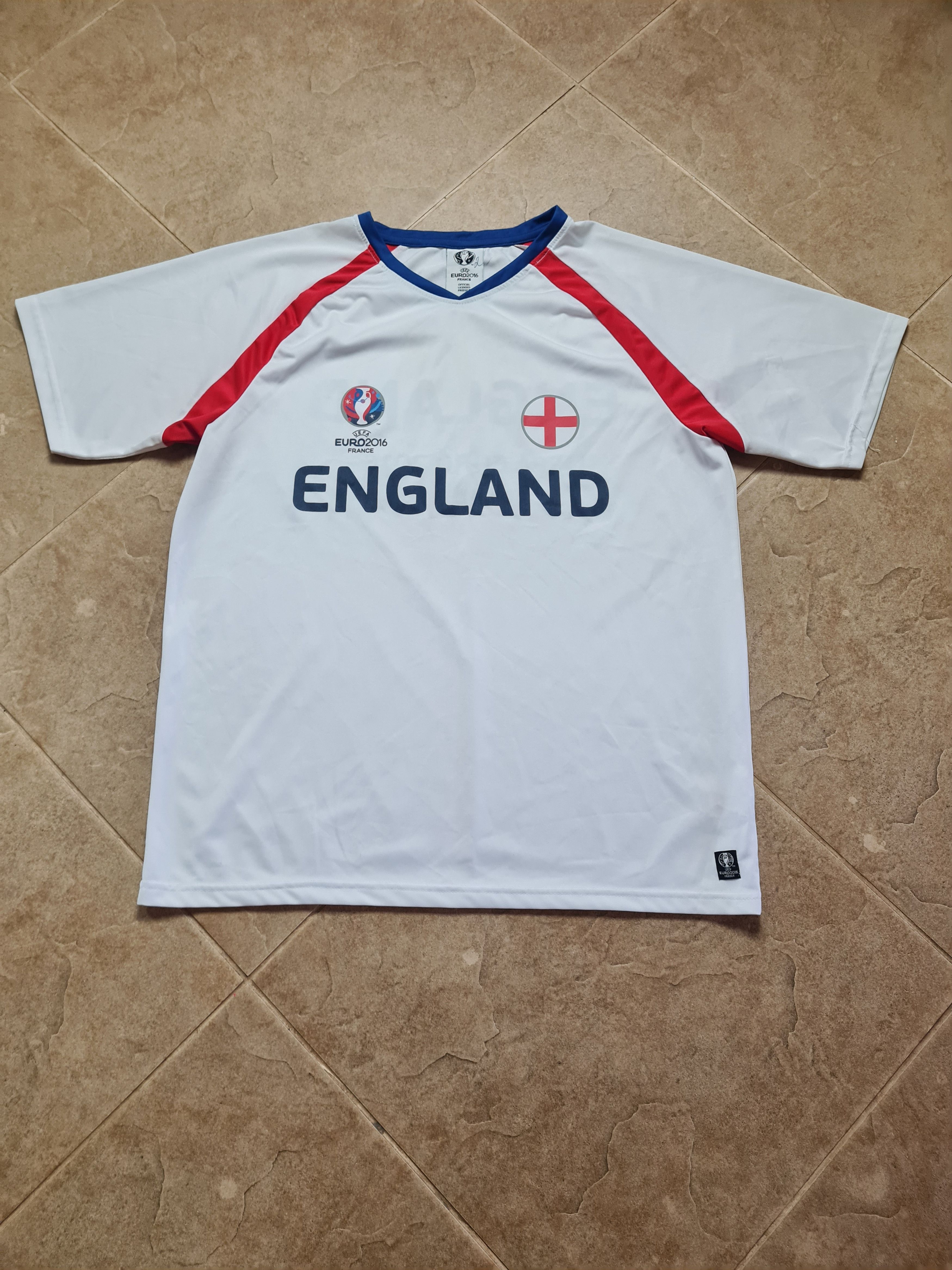 UEFA ENGLAND World Cup 2016 France FOOTBALL UEFA SHIRT ADULT Size US L / EU 52-54 / 3 - 6 Thumbnail