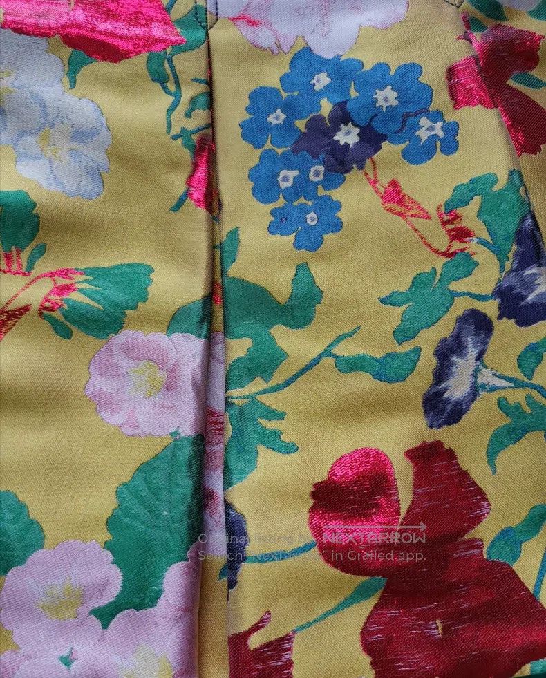Valentino Valentino A brocade vest and a large swing dress Size S / US 4 / IT 40 - 5 Thumbnail