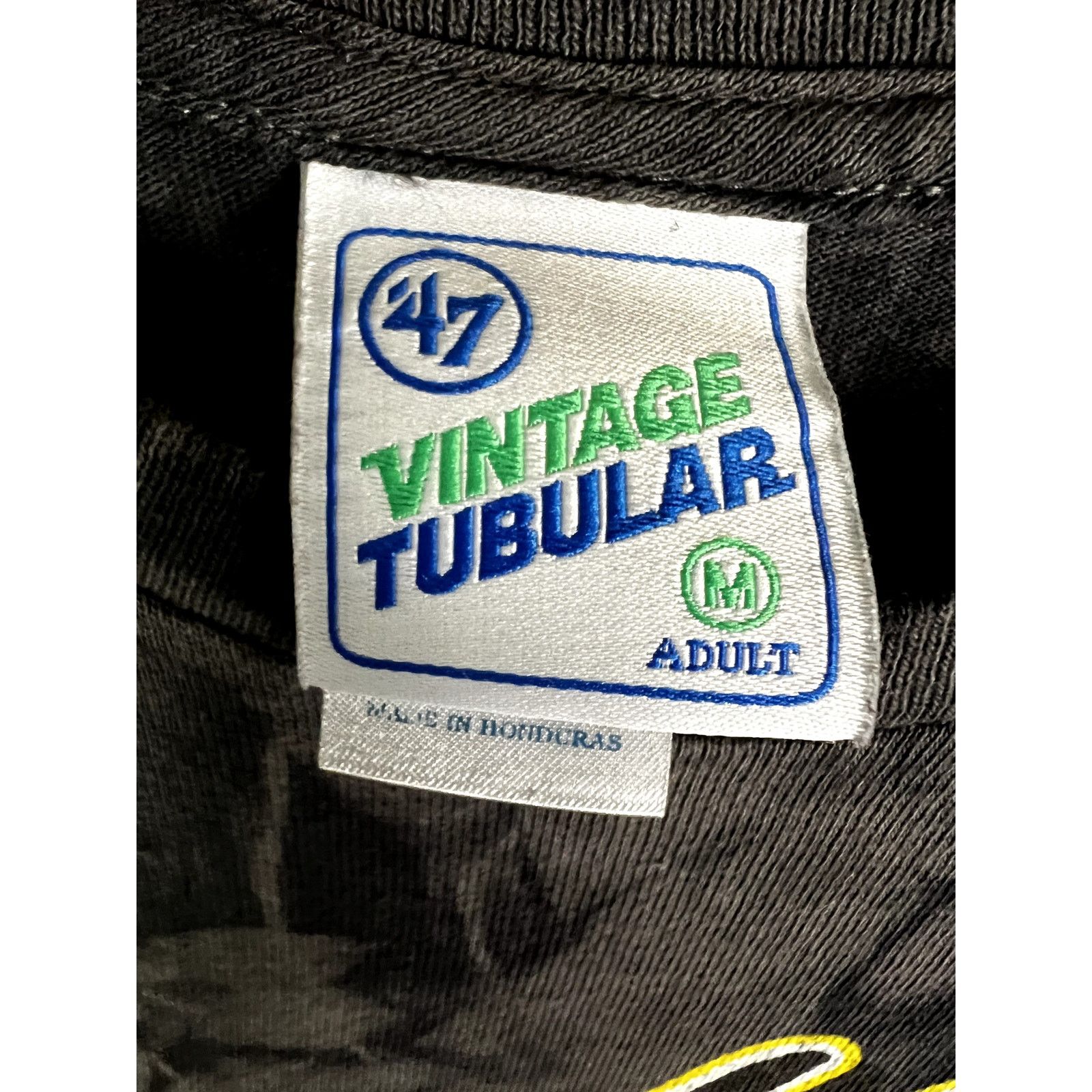47 Brand Men's 47 Brand Tubular Retro Brooklyn Nets Black T-Shirt - M Size US M / EU 48-50 / 2 - 2 Thumbnail
