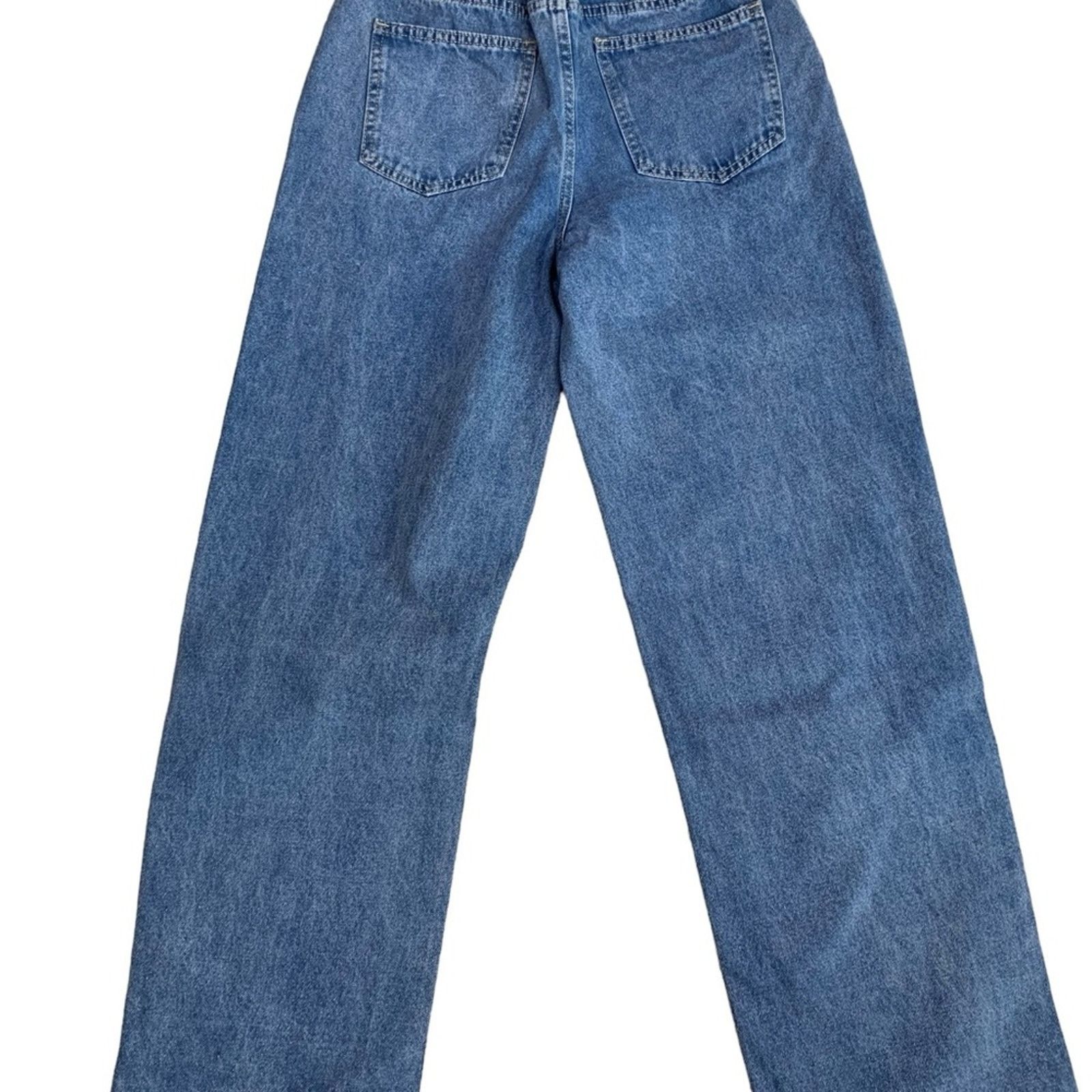 Shein Shein Women's Size 26 Mom Jeans Hi-Rise Elastic Waist Blue Size 26" / US 2 / IT 38 - 3 Thumbnail
