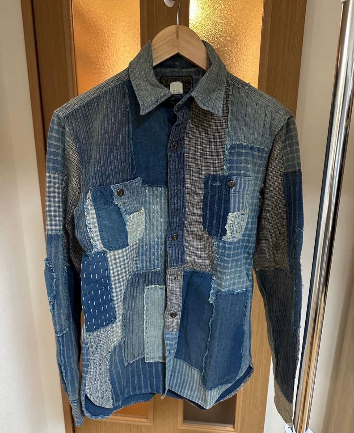 RRL Ralph Lauren RRL Limited Patchwork Shirt Size US XS / EU 42 / 0 - 1 Thumbnail