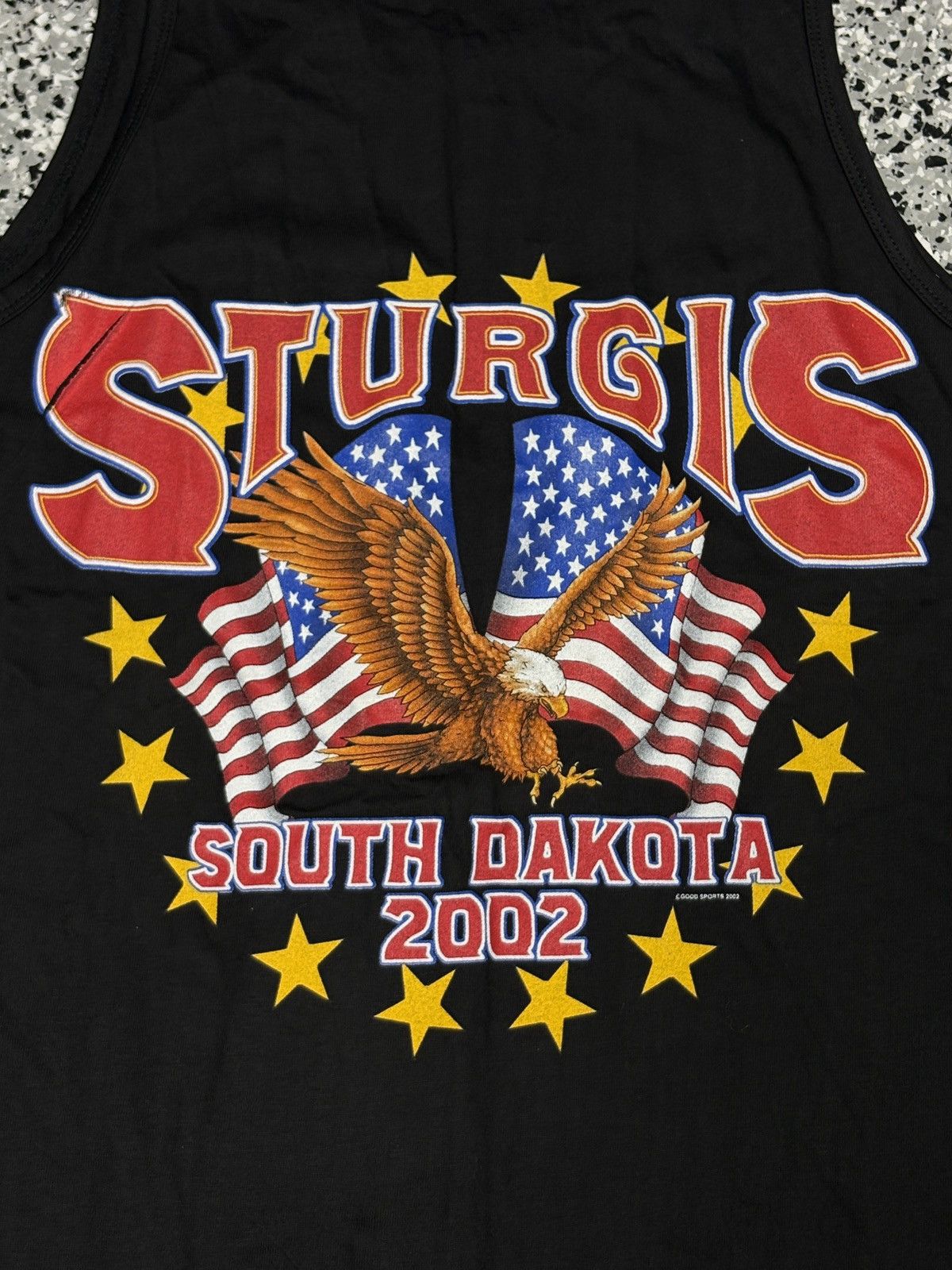 Harley Davidson Vintage 2002 STURGIS Motorcycle Rally Tank Top Size M 0782 Size US L / EU 52-54 / 3 - 3 Thumbnail