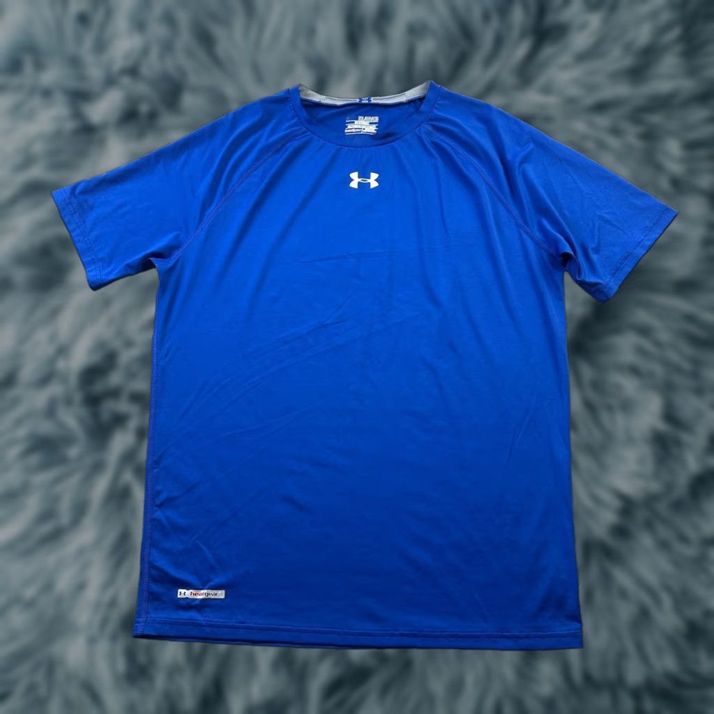 Under Armour Under Armour Shirt Mens 3XL Blue Compression HeatGear Size US XXL / EU 58 / 5 - 1 Thumbnail