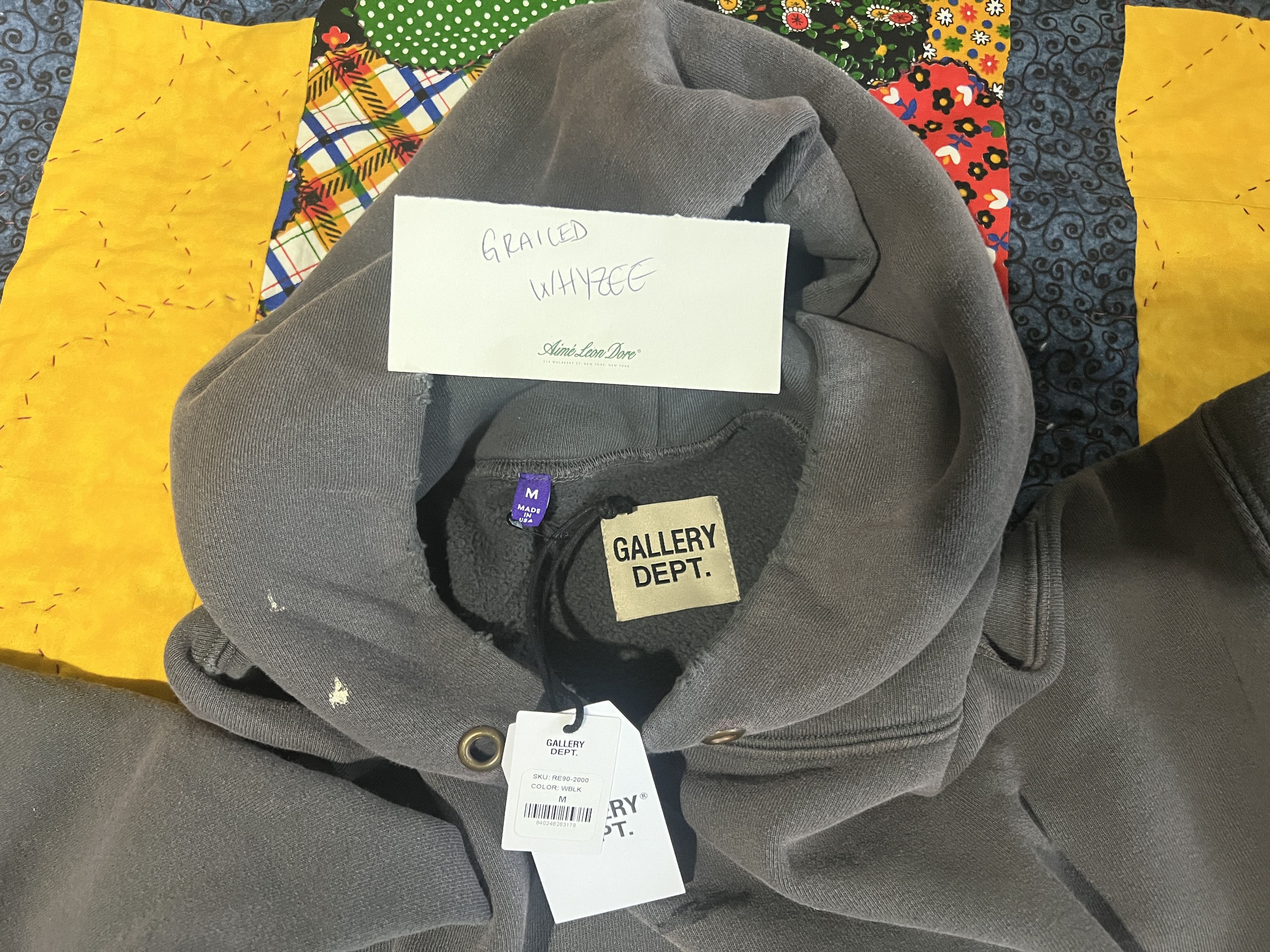 Gallery Dept. *SOLD OUT* NWT Gallery Dept GD Recycle Hoodie - M Size US M / EU 48-50 / 2 - 9 Thumbnail