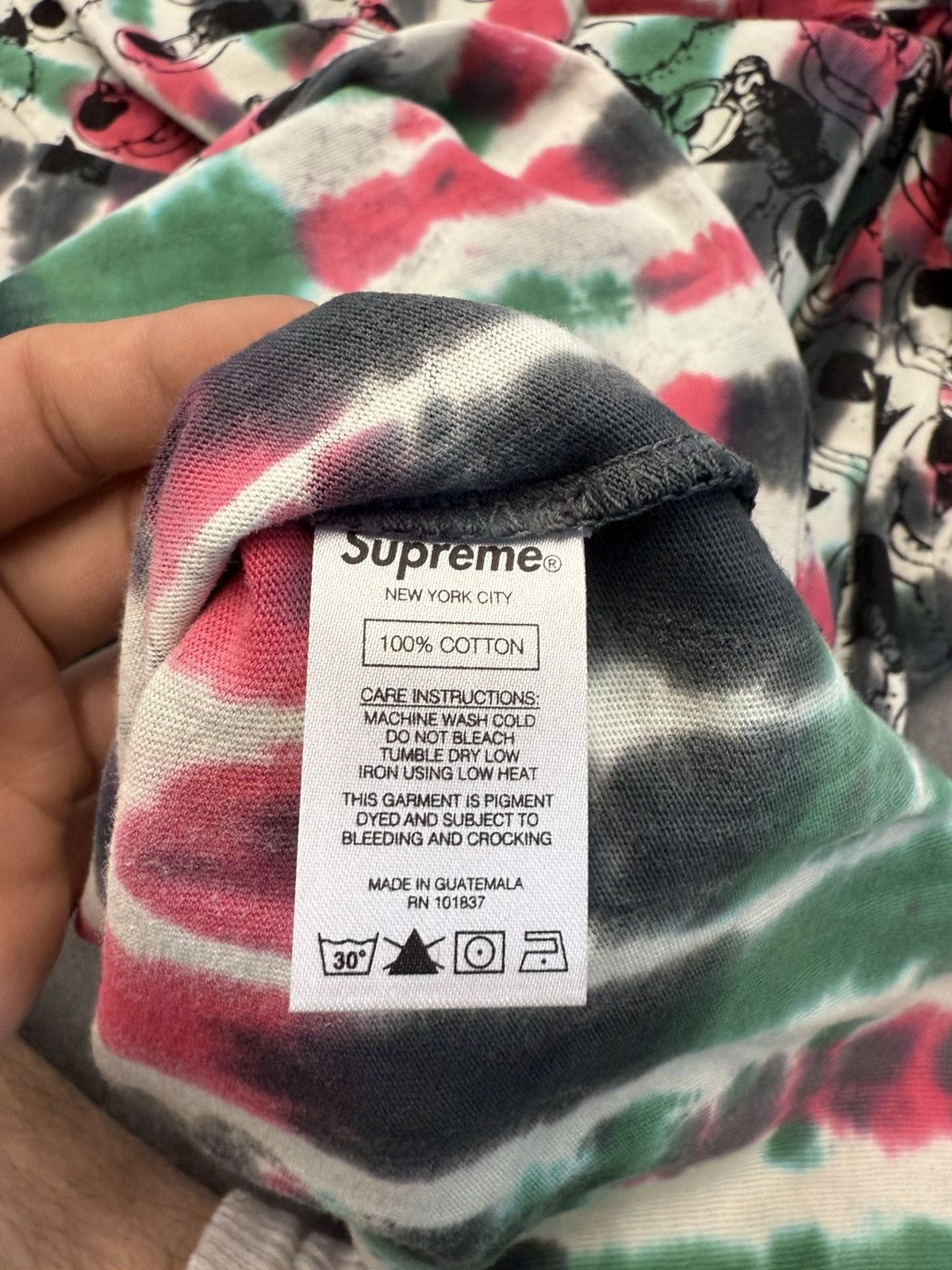 Supreme SS21 Supreme Dyed Bear L/S Top Size US XL / EU 56 / 4 - 7 Thumbnail
