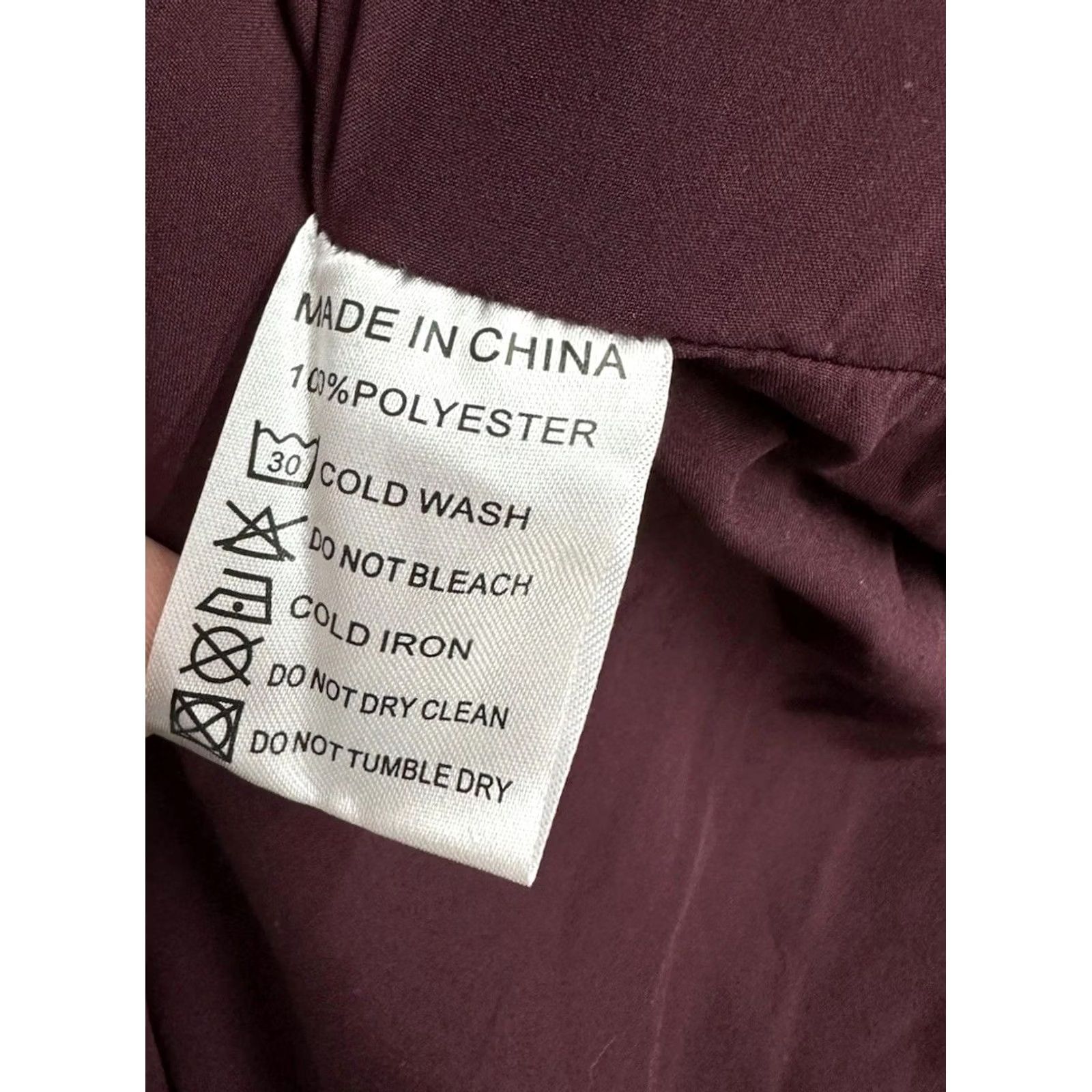 CO Ivy City Co Abbie Maxi Dress In Wine Chiffon / Women’s Size 16 Size XXL / US 16-18 / IT 52-54 - 8 Thumbnail