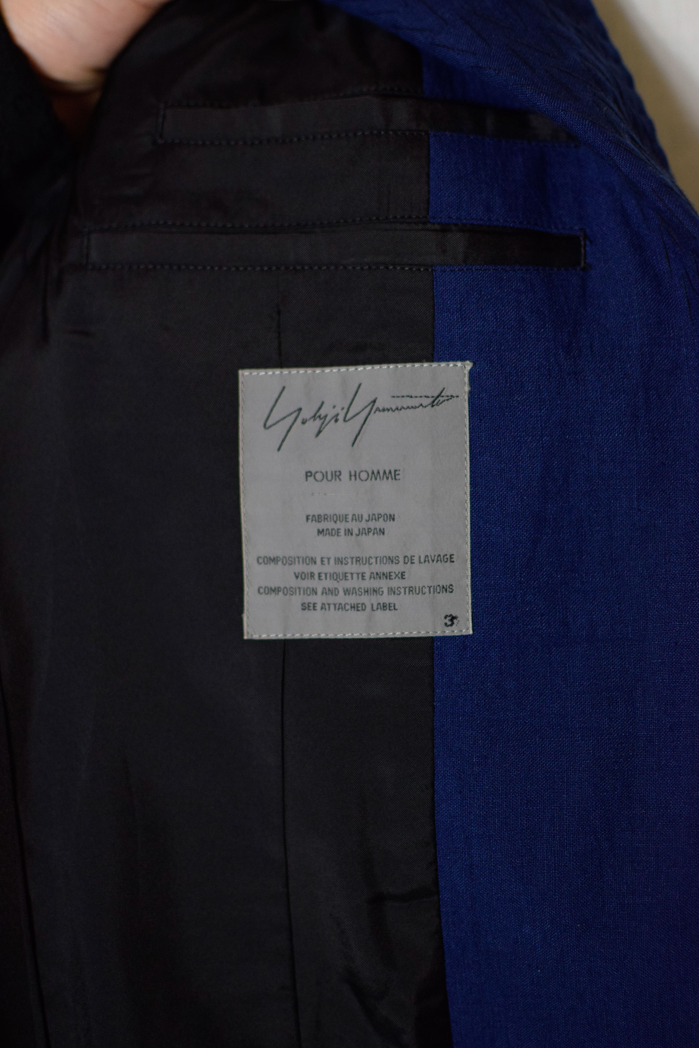 Yohji Yamamoto YYPH SS09 Patchwork Blazer - HV-J21-319 Size 50R - 13 Thumbnail