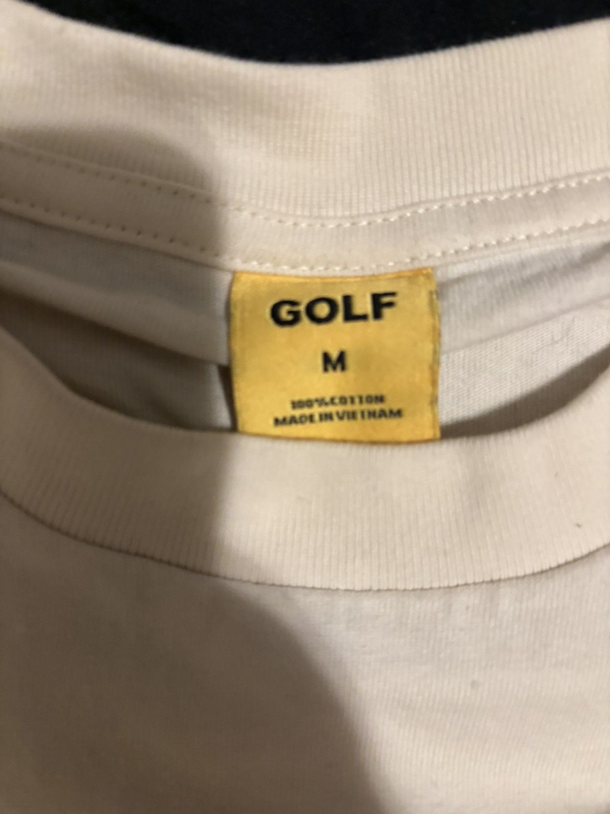 Golf Wang × Tyler The Creator GOLF WANG 3D Logo Tee Medium Cream Color Size US M / EU 48-50 / 2 - 3 Thumbnail