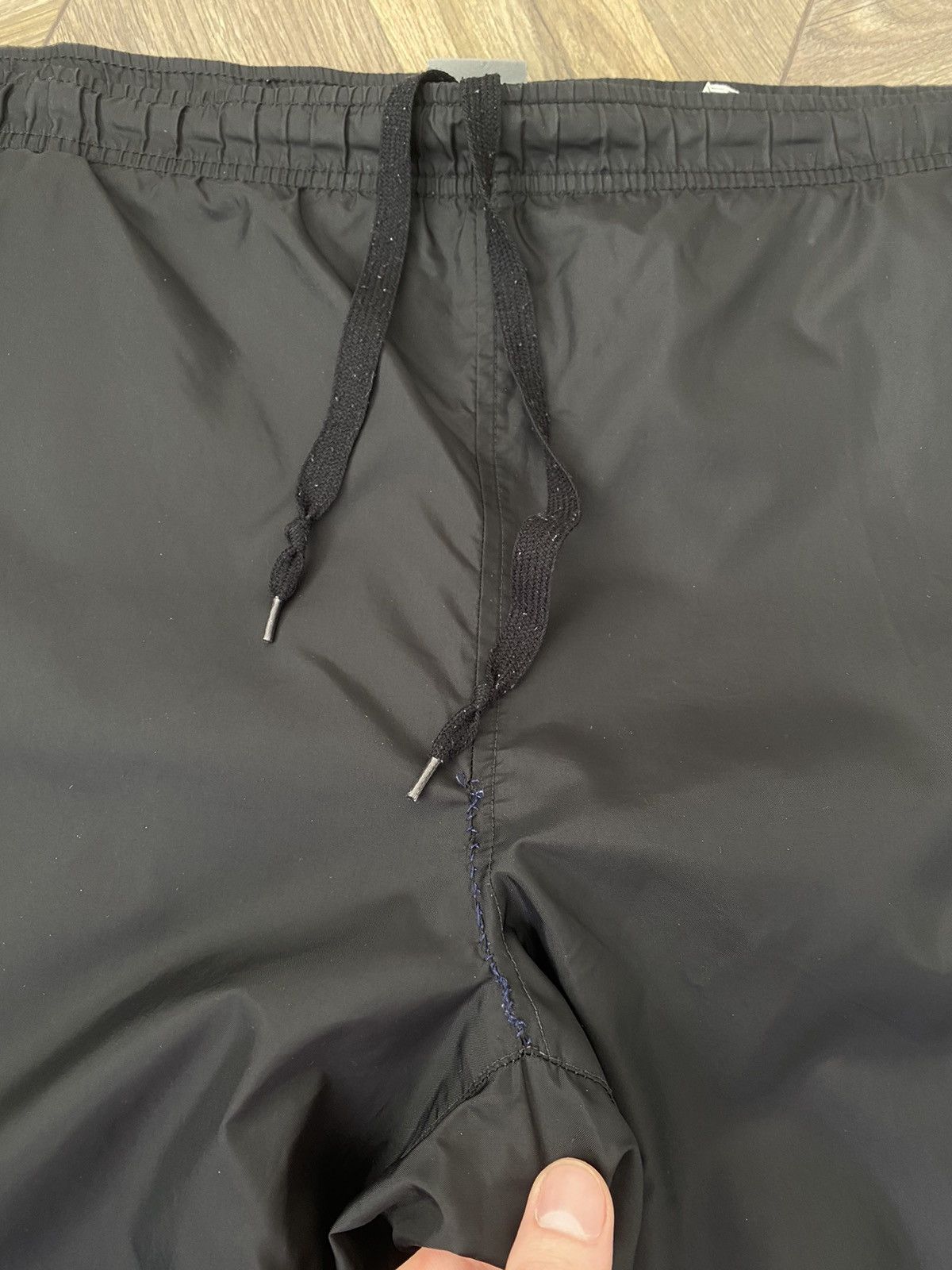 Nike × Vintage Vintage Nike Y2K Nylon Track Pants Double Swoosh Size US 34 / EU 50 - 7 Thumbnail