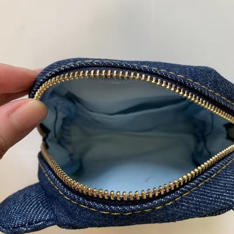 Other Kawaii Denim Coin Purse Size ONE SIZE - 4 Thumbnail