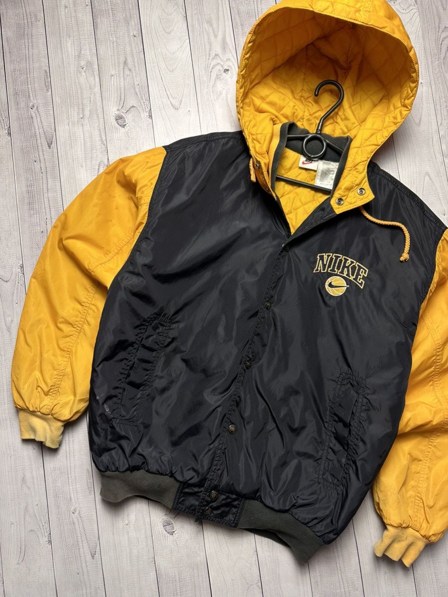 Nike × Vintage Vintage Nike Jacket bomber rare logo size S distressed Size US S / EU 44-46 / 1 - 3 Thumbnail