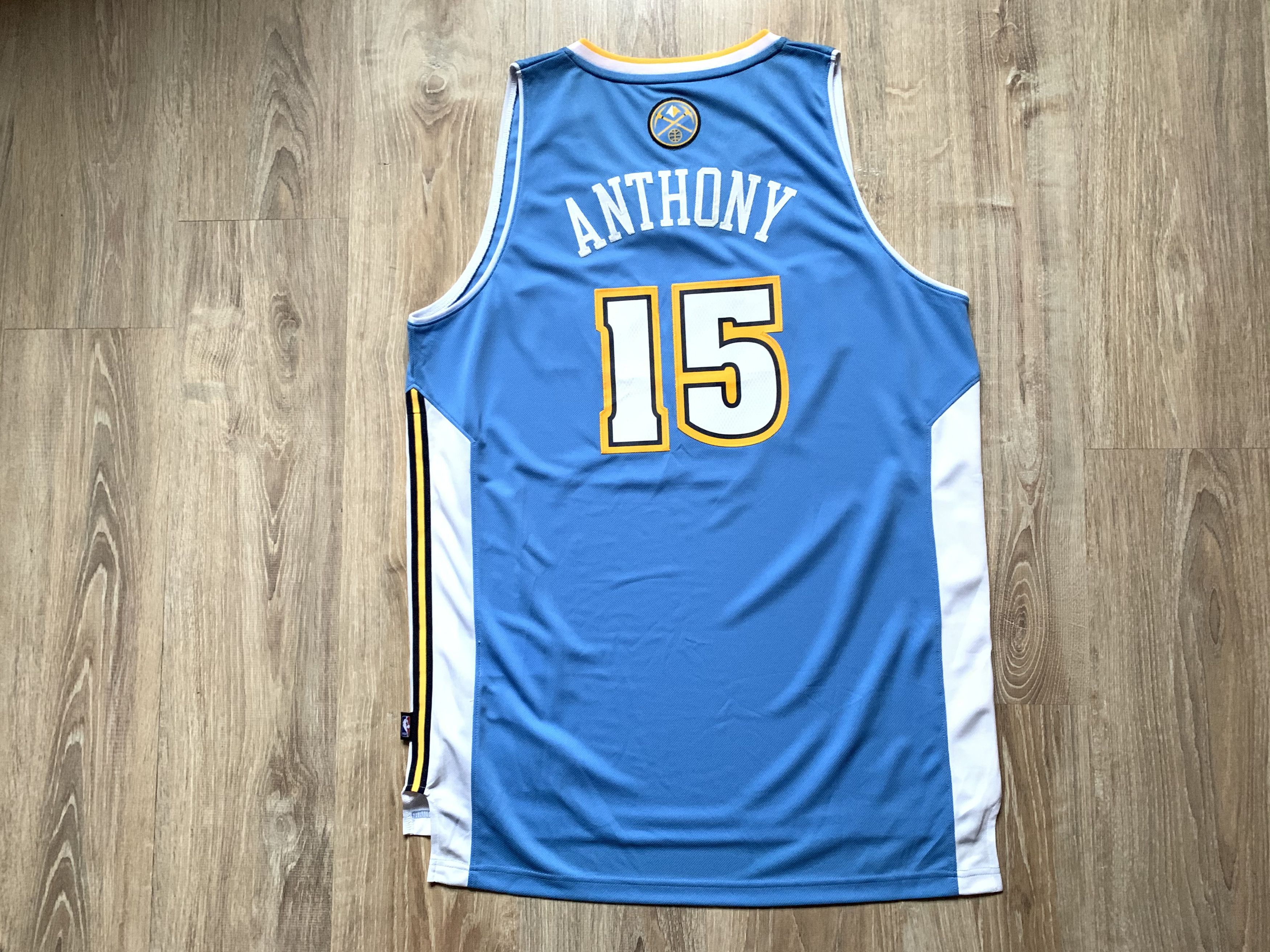 Adidas × NBA × Vintage NBA Denver Nuggets Carmelo Anthony #15 Jersey Size US L / EU 52-54 / 3 - 4 Thumbnail
