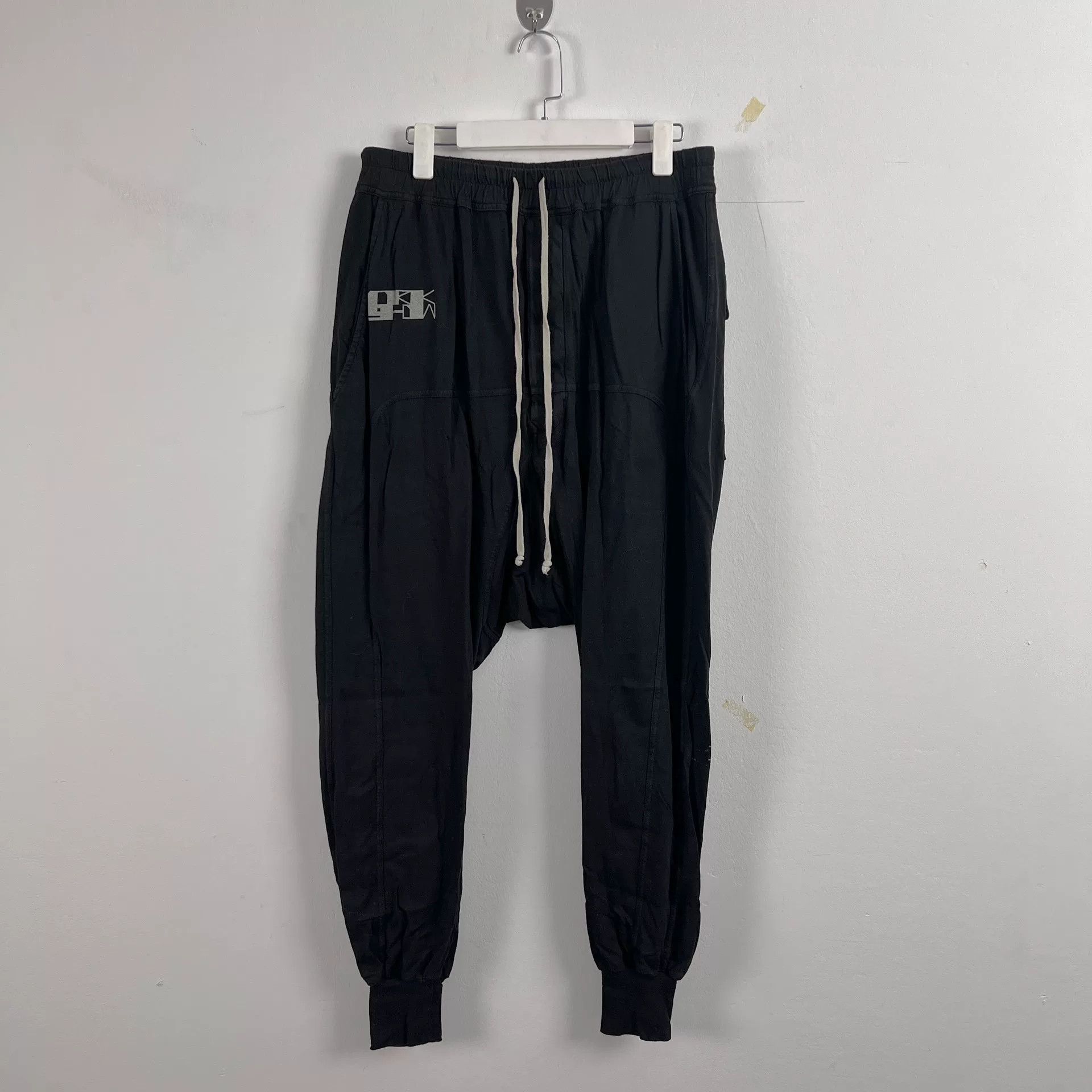 Rick Owens Drkshdw Rick Owens Drkshdw Letter Harem Pants Size US 26 / EU 42 - 1 Thumbnail