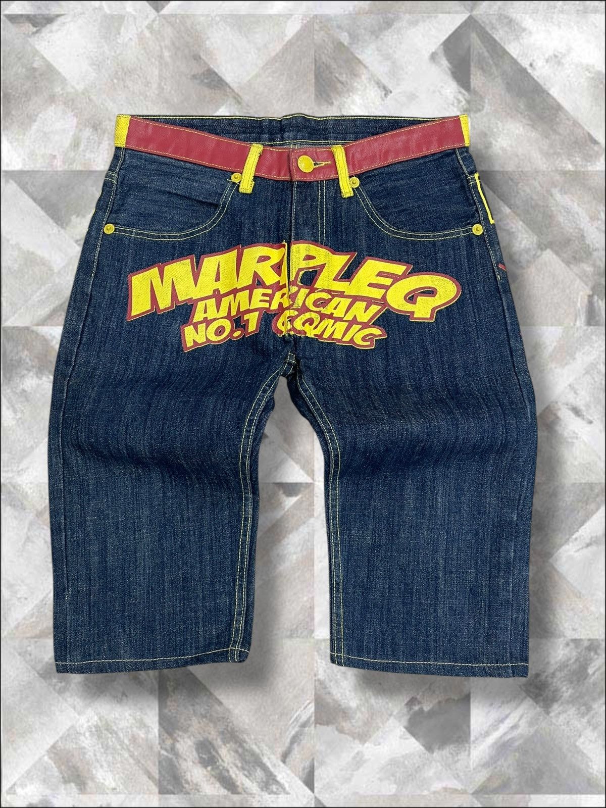 Vintage 1990s Japan Designer Marpleq American Art Daicock