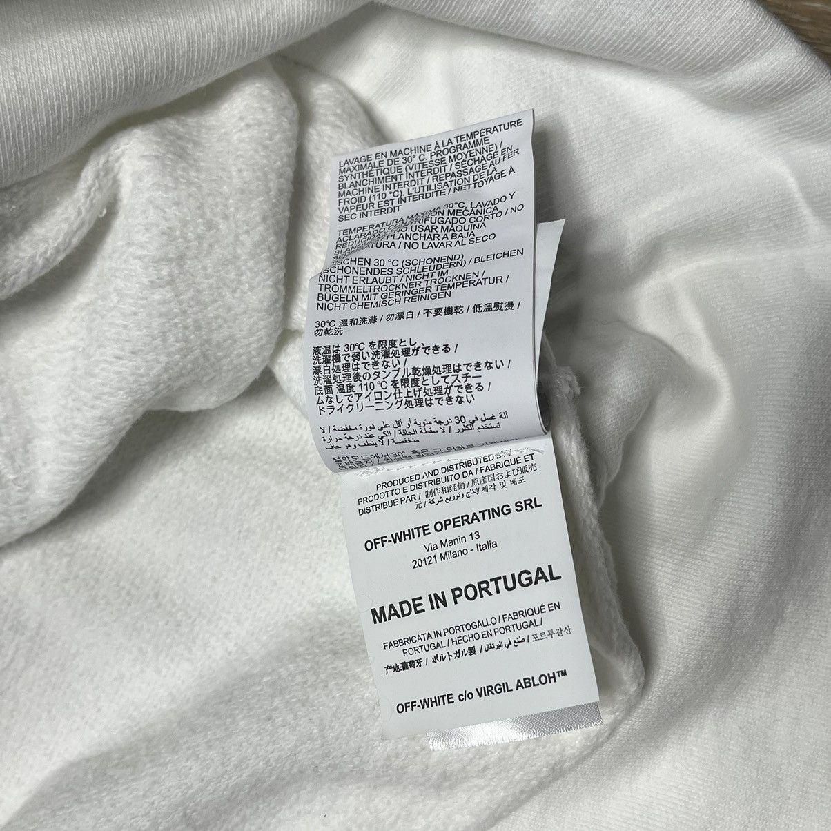 Off-White oversized off-white hoodie Size US M / EU 48-50 / 2 - 8 Thumbnail