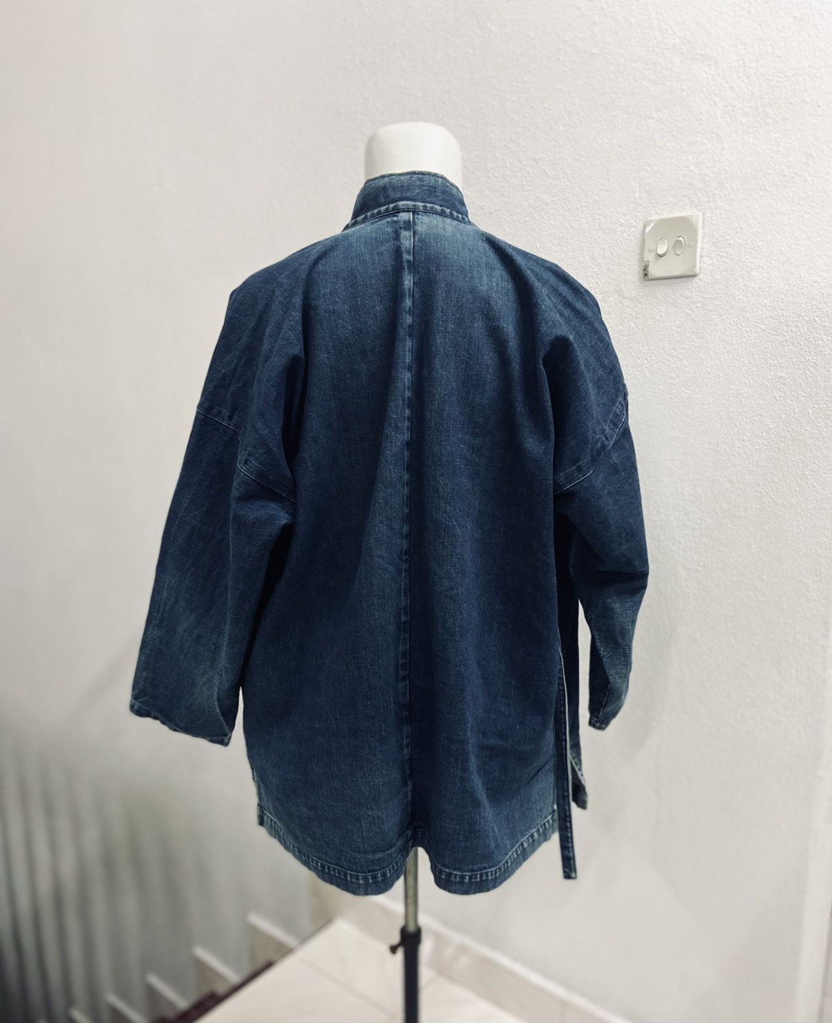 Japanese Brand × Vintage SAKAMOTO KIMONO DENIM JACKET🔥🔥 Size US L / EU 52-54 / 3 - 5 Thumbnail