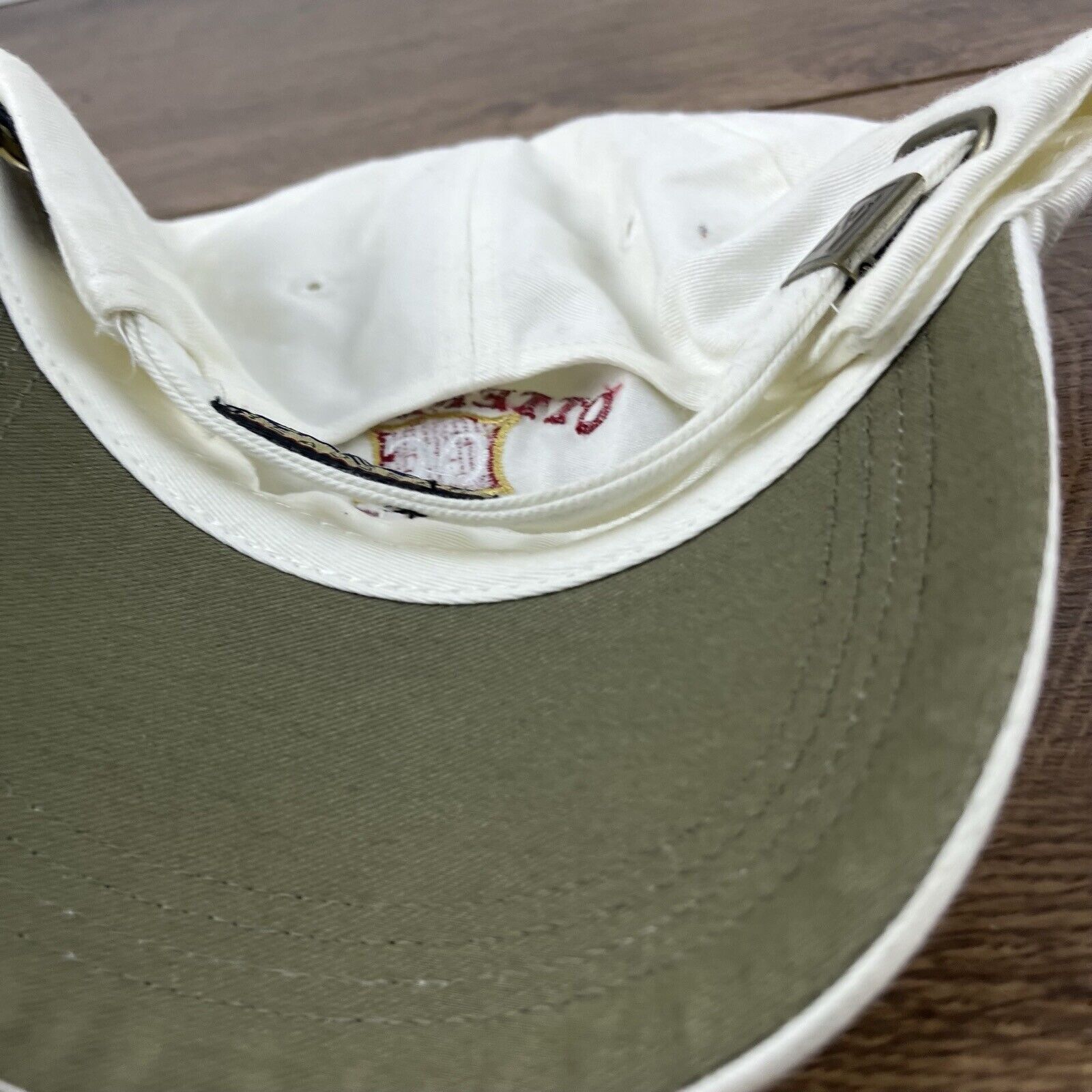 Other Otterbein College Golf Hat White Cap Hat Adjustable Hat Whit Size ONE SIZE - 13 Thumbnail