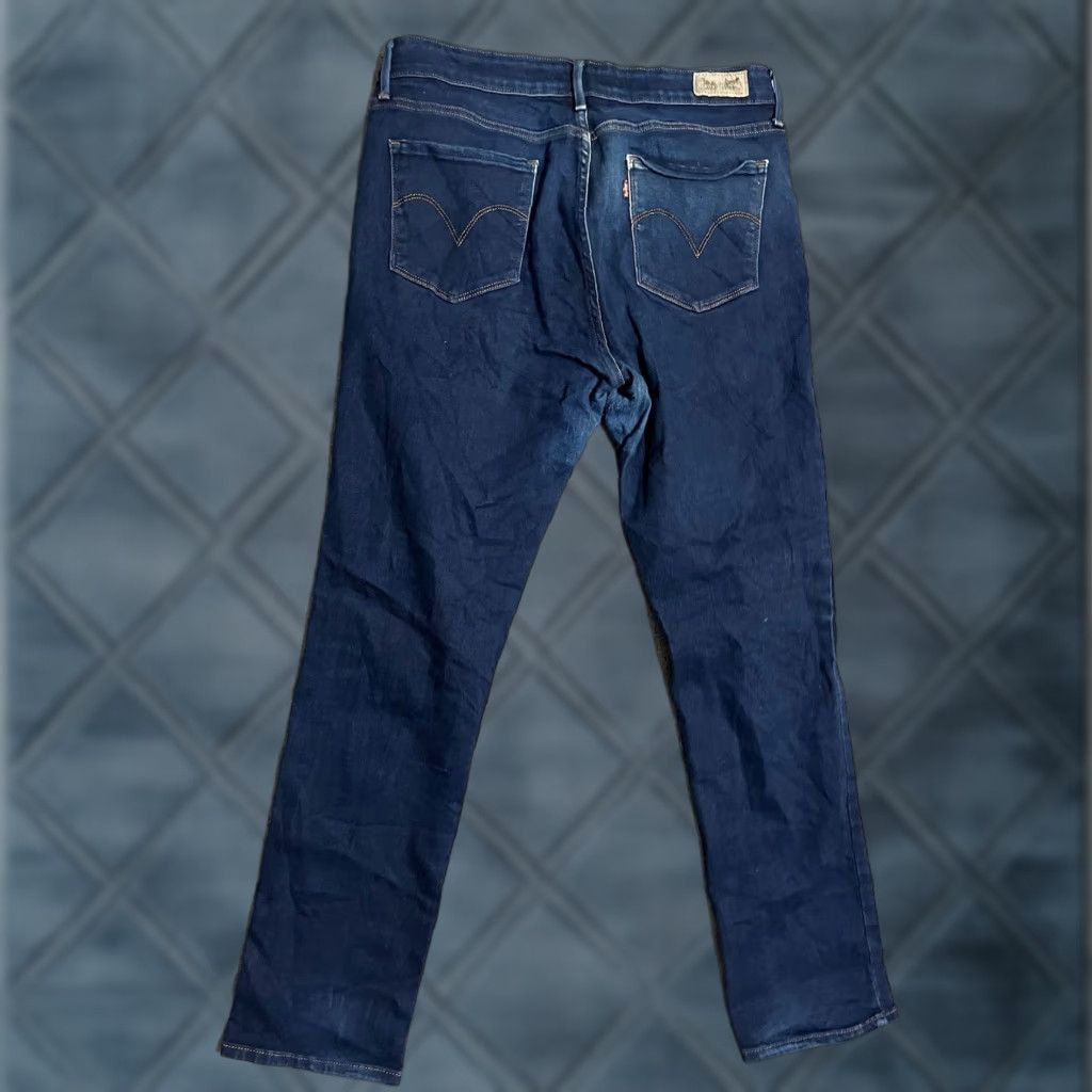 Levi's Levi’s Mid Rise Skinny Jeans Blue Women 14M 32x32 Levi’s Jeans Demi 5-Pocket Denim Distressed Stretch Size 36" / US 14 / IT 50 - 1 Thumbnail