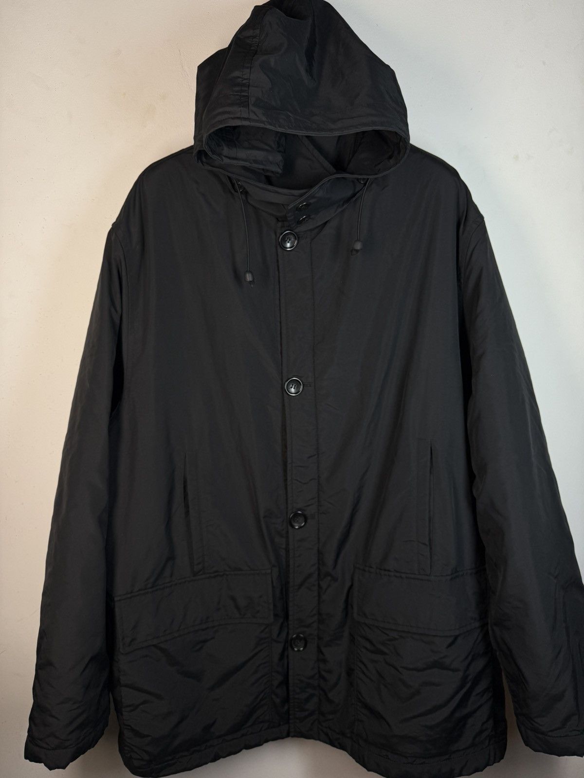 Yves Saint Laurent Winter Black YSL Jacket Parka Warm YSL Parka Size US XL / EU 56 / 4 - 21 Thumbnail