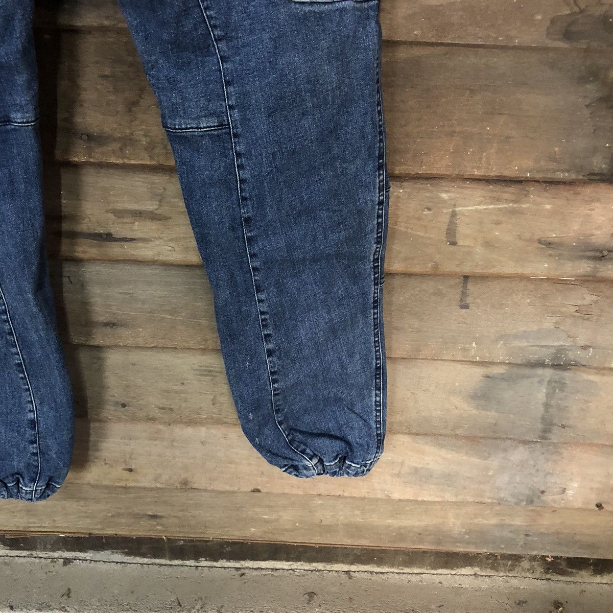 Hummel Hummer Blue Cargo Multipocket tactical denim Pants #7379 Size US 34 / EU 50 - 20 Thumbnail